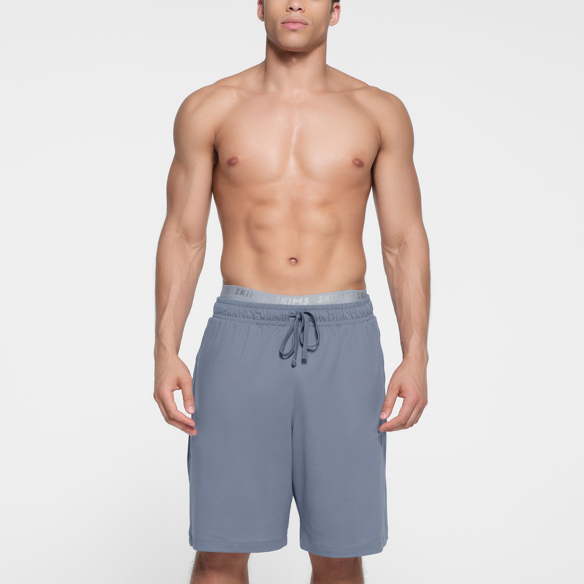 OUTDOOR JERSEY MENS RELAXED SHORT | STEEL BLUE