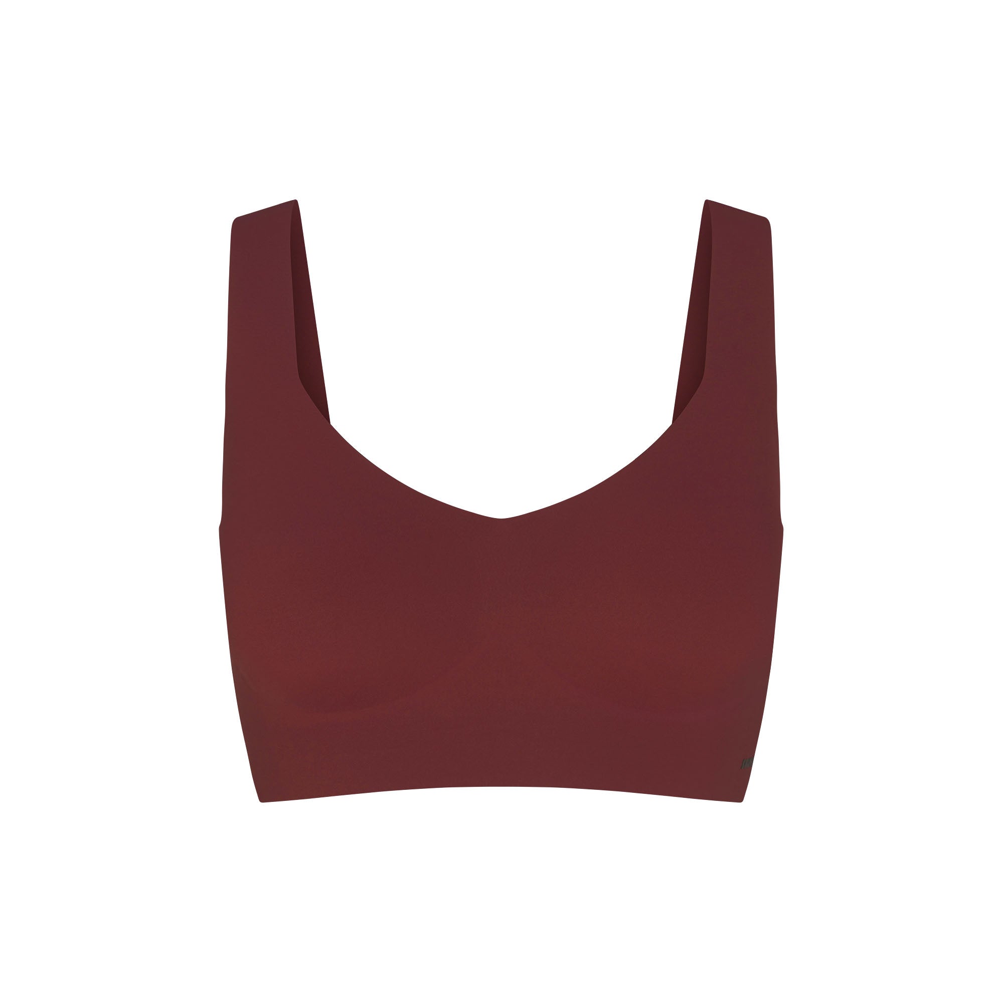 NAKED PLUNGE LONGLINE BRALETTE | OXBLOOD - Image 5