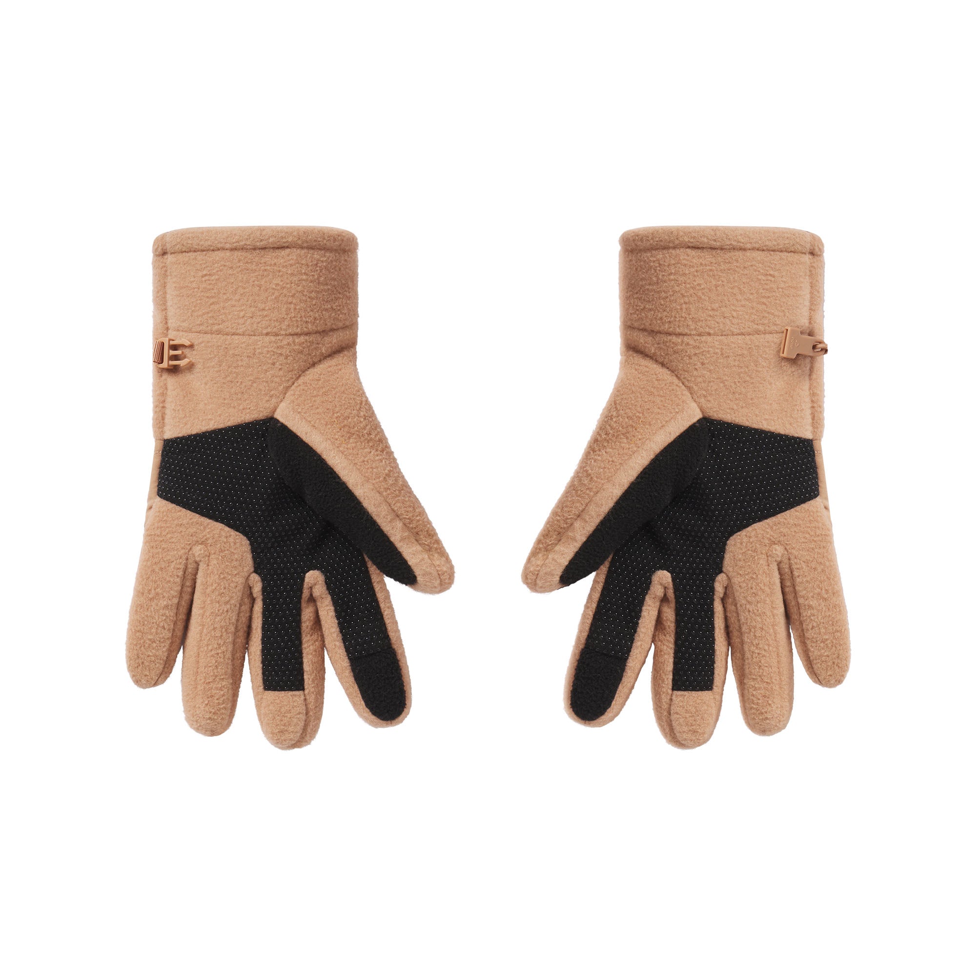THE NORTH FACE X SKIMS RETRO DENALI FLEECE GLOVES | OCHRE - Image 4