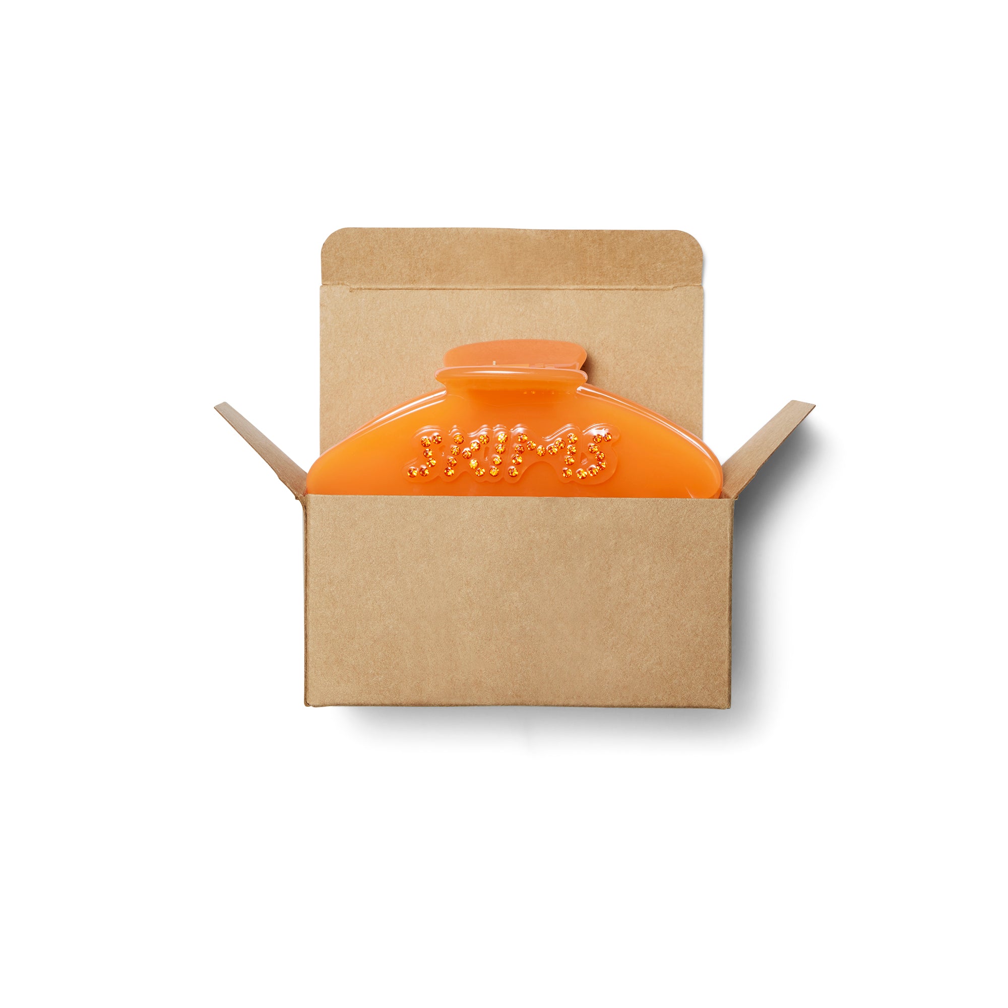 GETTING READY ACCESSORIES CLAW CLIP | TANGERINE