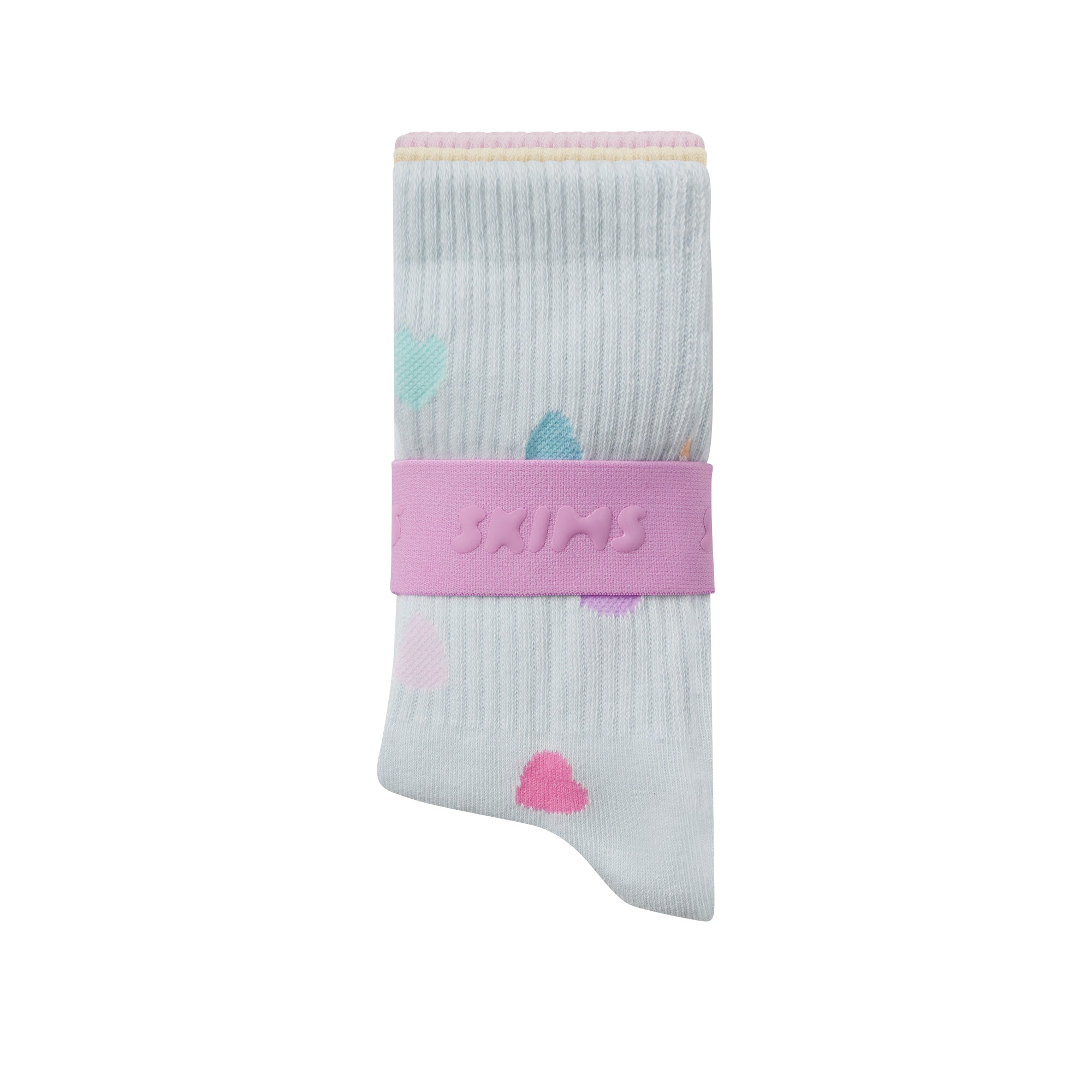 RIBBED CREW SOCK 3-PACK | BUTTER MULTI - Image 11