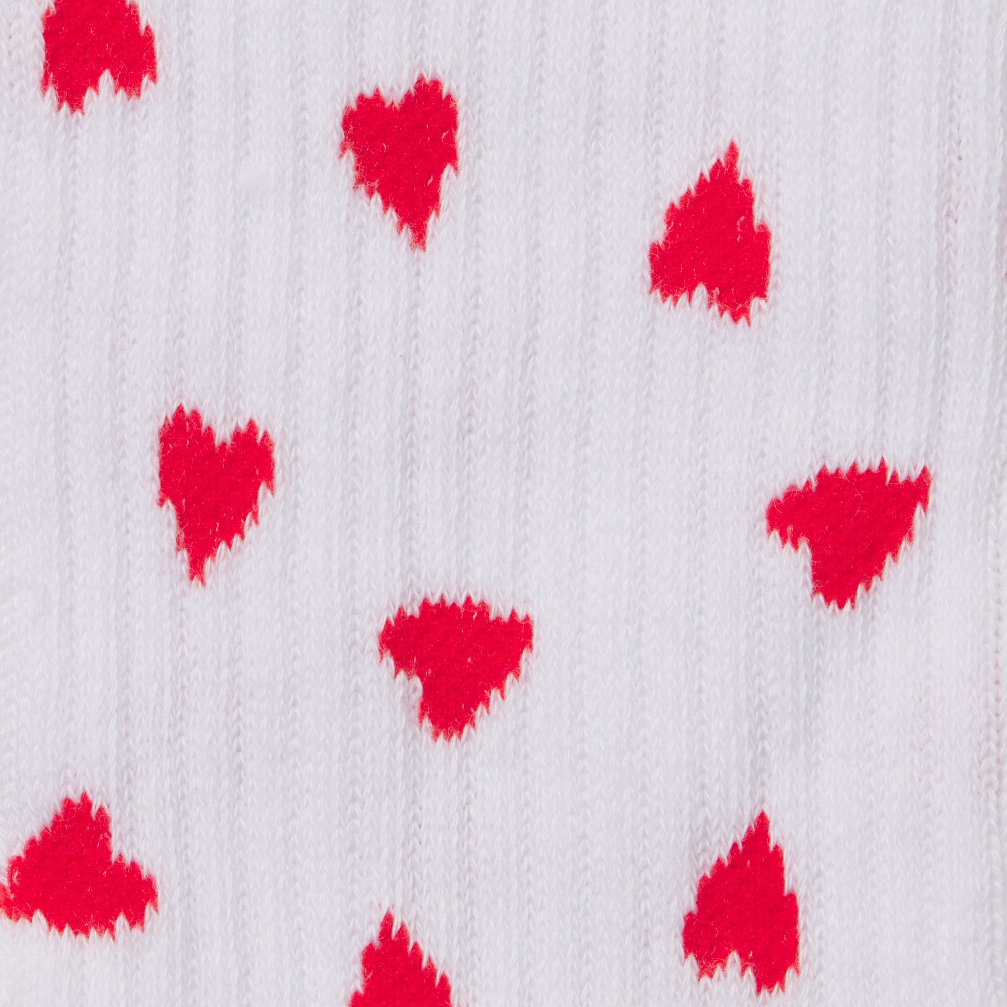 RIBBED CREW SOCK 3-PACK | RUBY HEART MULTI - Image 8