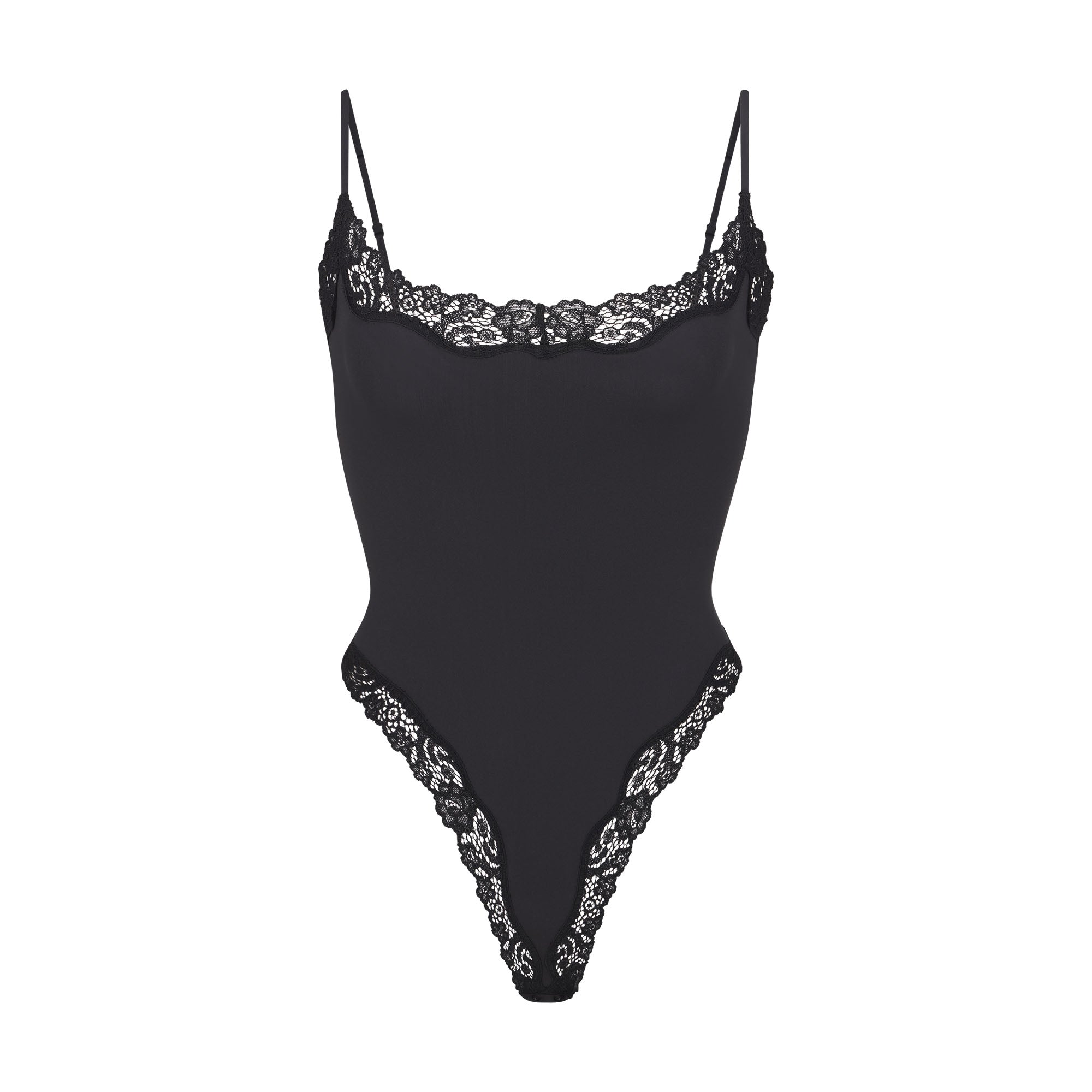 FITS EVERYBODY LACE CAMI BODYSUIT | ONYX - Image 5