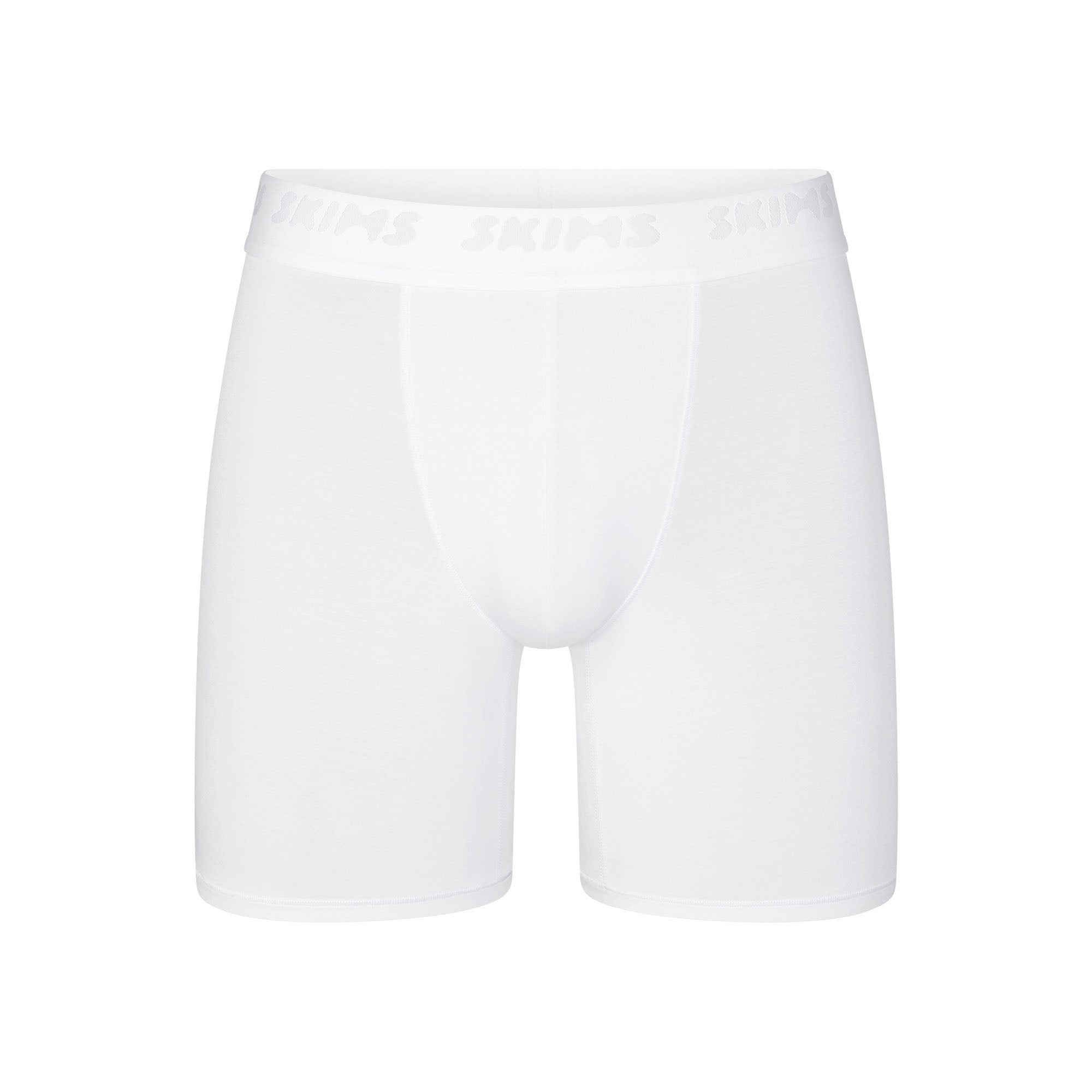 SKIMS STRETCH MENS 5" BOXER BRIEF | CHALK - Image 5