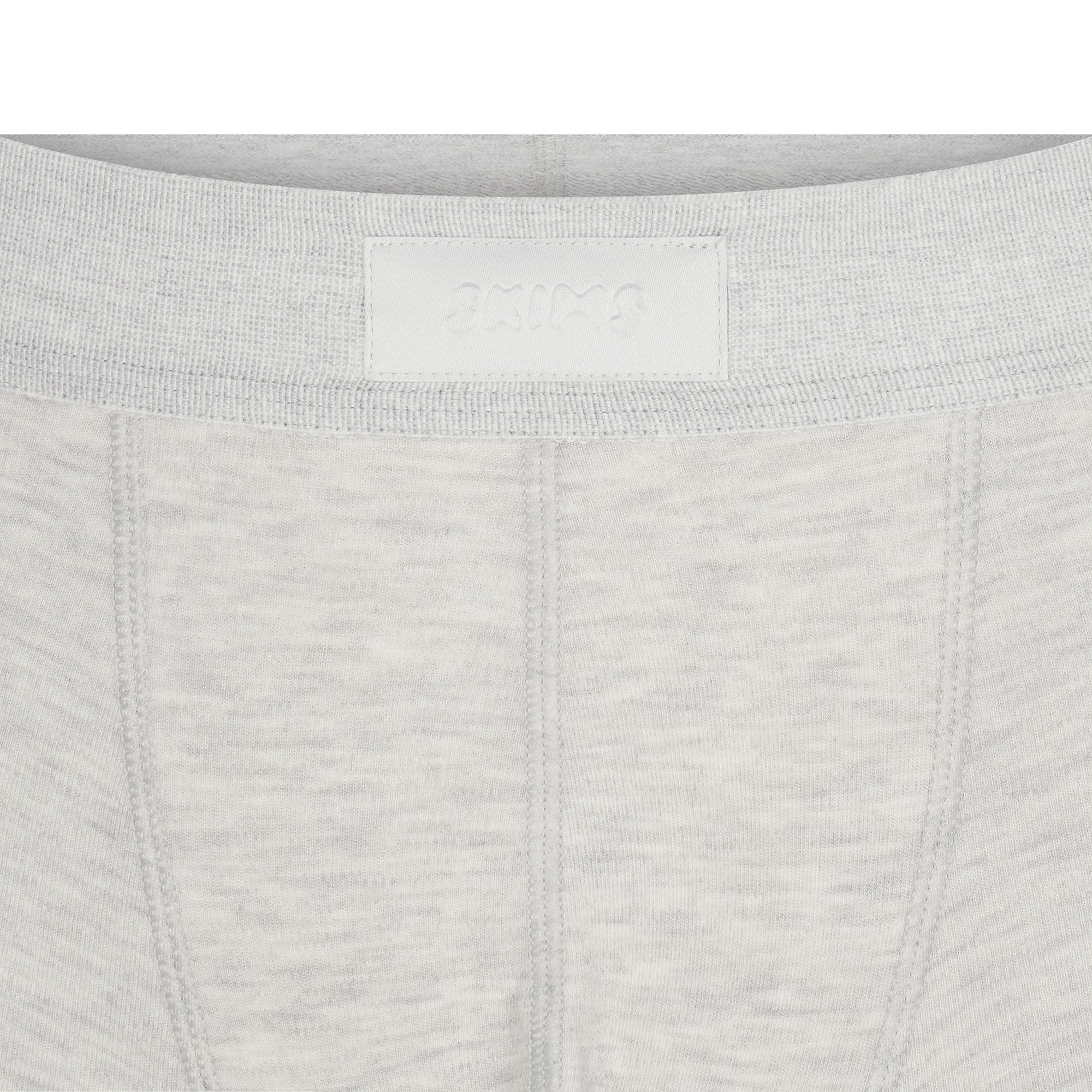 SKIMS COTTON MENS 5" BOXER BRIEF | LIGHT HEATHER GREY - Image 5