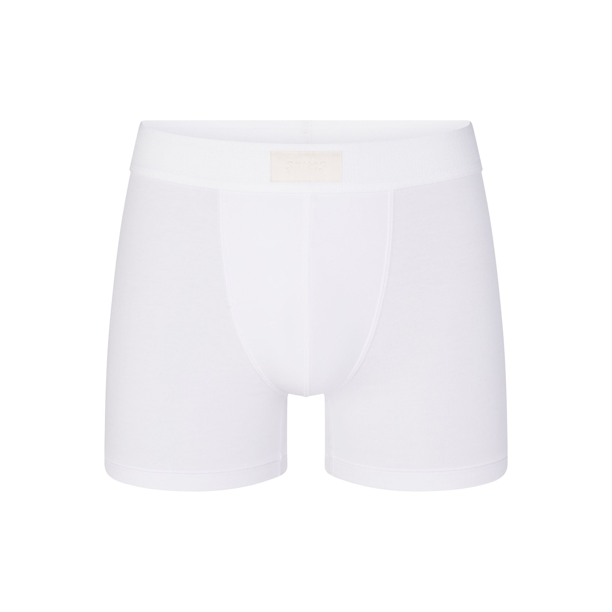 SKIMS COTTON MENS 3" BOXER BRIEF | CHALK - Image 5