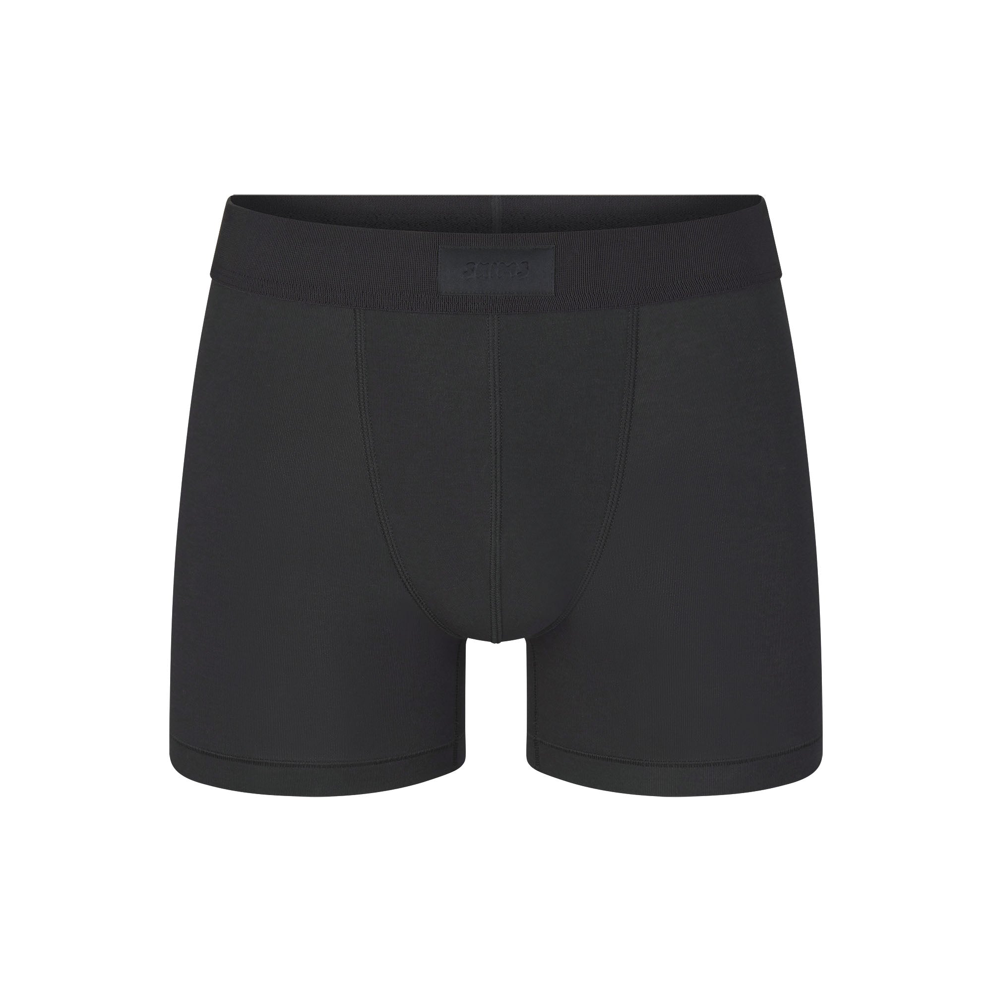 SKIMS COTTON MENS 3" BOXER BRIEF | ONYX - Image 5