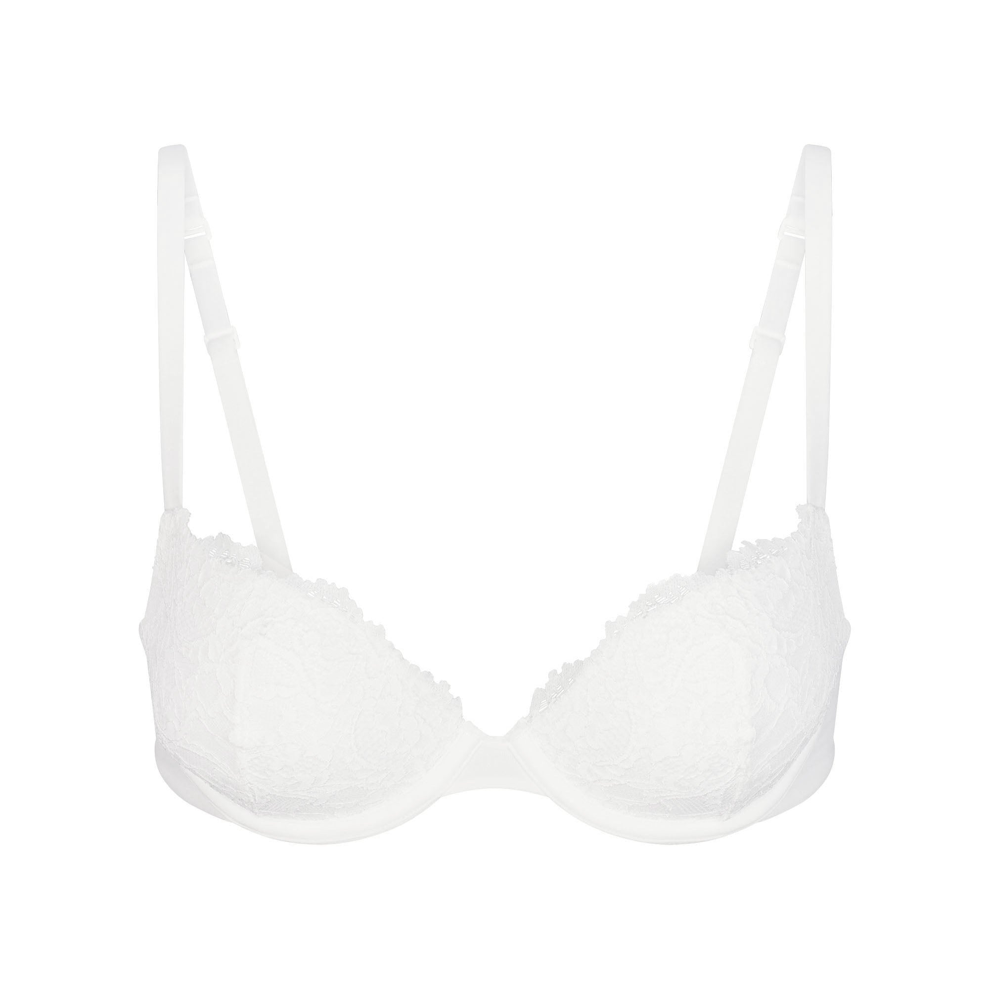 FITS EVERYBODY LACE PUSH-UP BRA | MARBLE - Image 5
