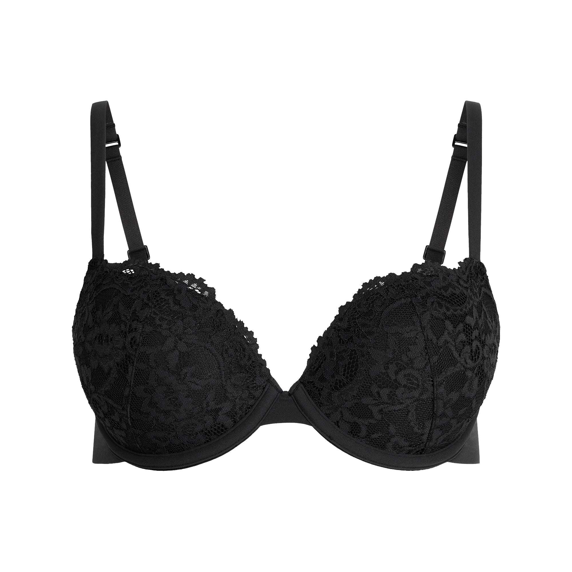 FITS EVERYBODY LACE PUSH-UP BRA | ONYX - Image 6