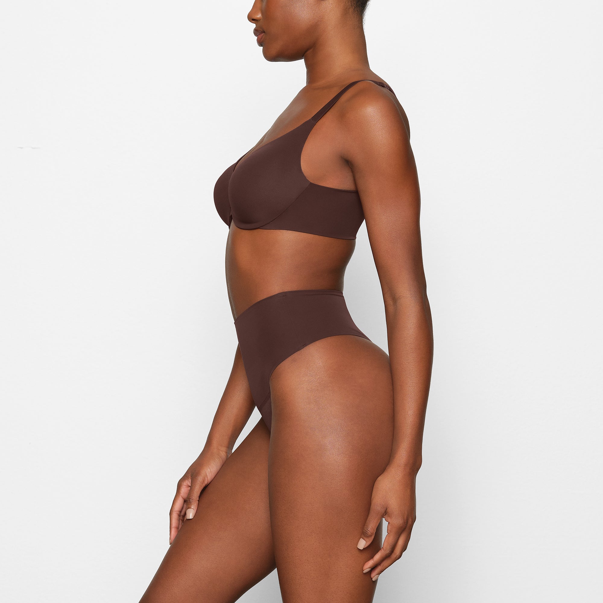 SMOOTHING INTIMATES UNLINED FULL COVERAGE BRA | COCOA - Image 2