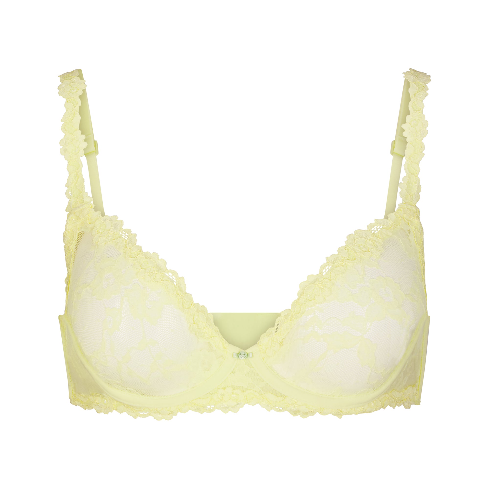 STRETCH LACE UNLINED DEMI BRA | LEMONADE - Image 5