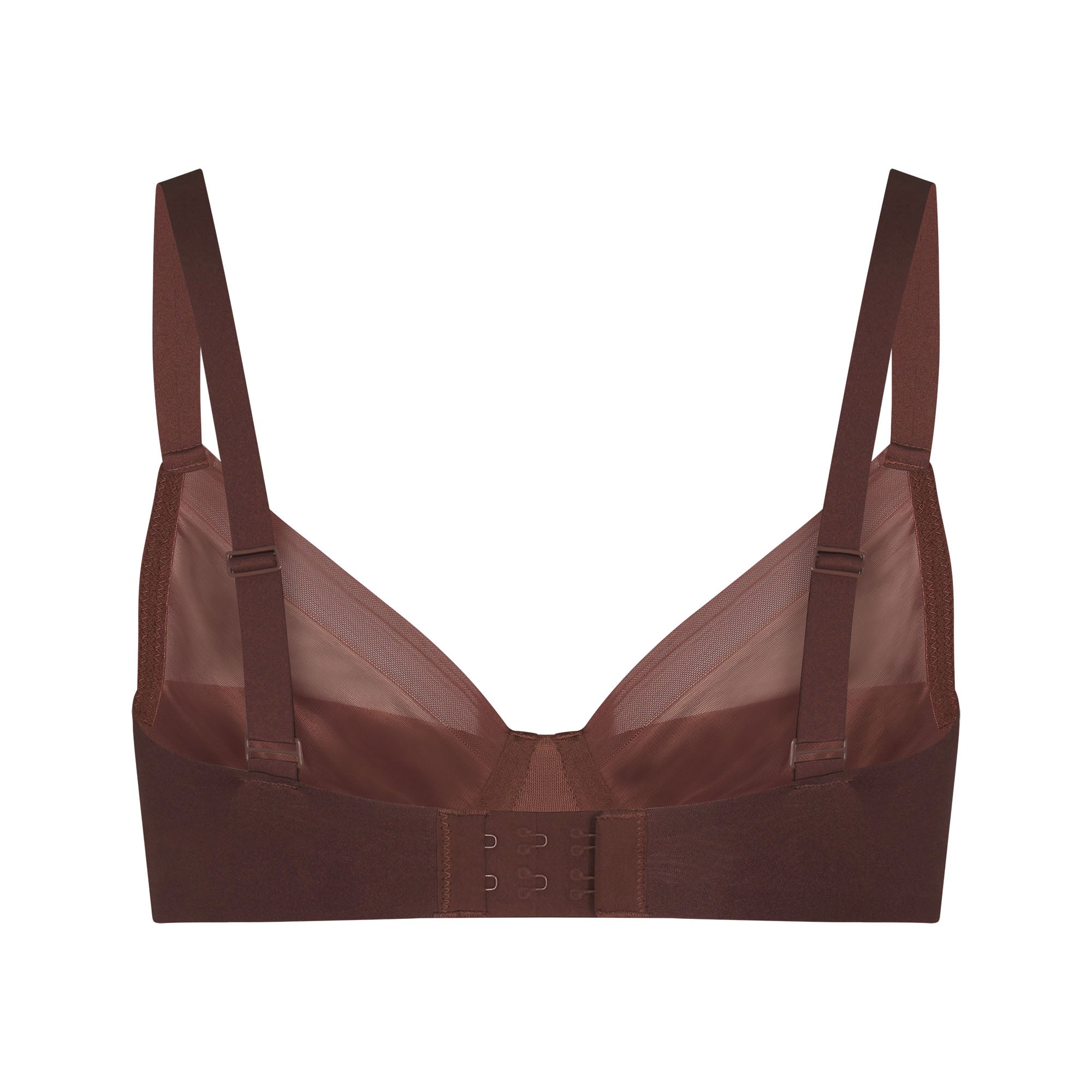 NO SHOW UNLINED DEMI BRA | COCOA - Image 6