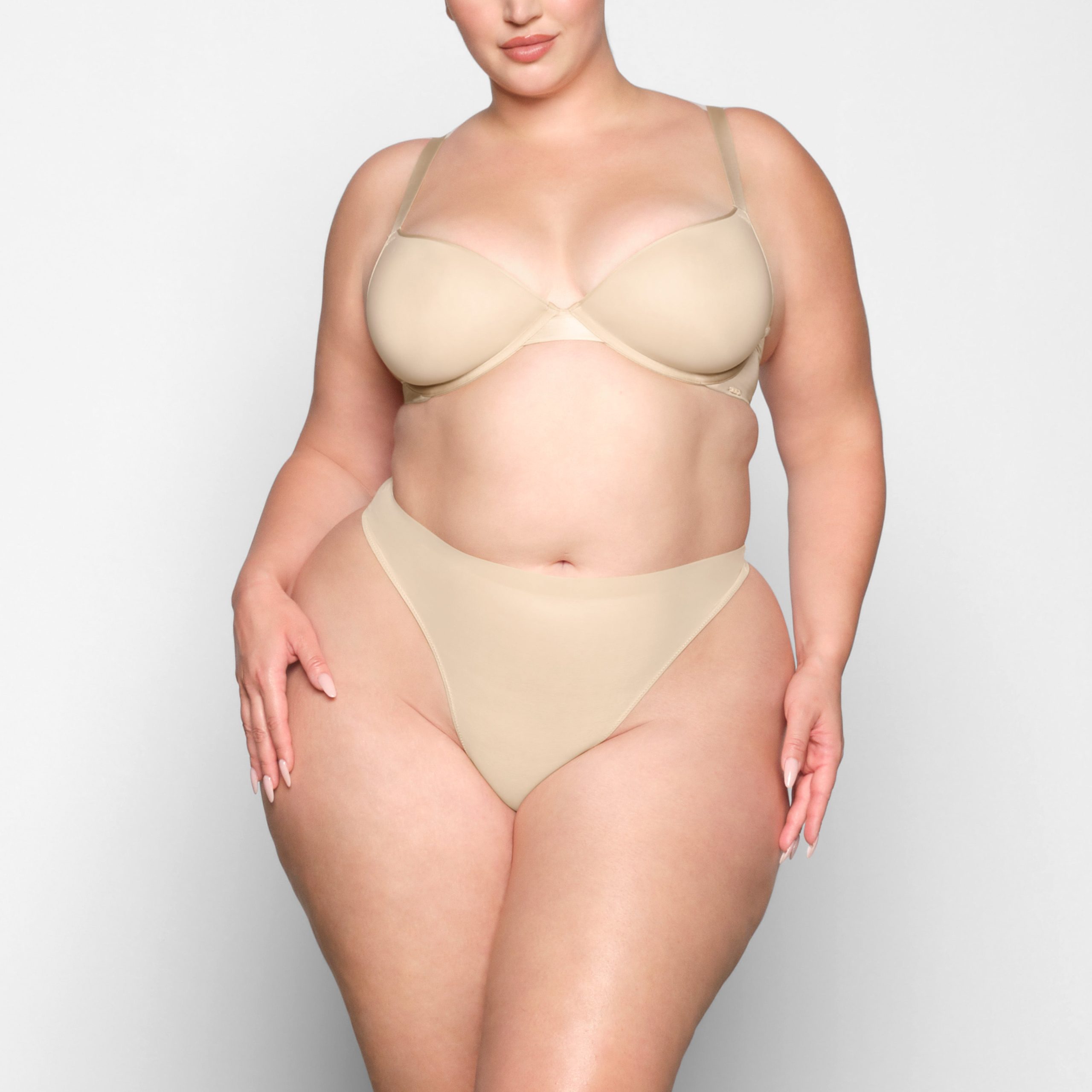 WEIGHTLESS DEMI BRA | SAND