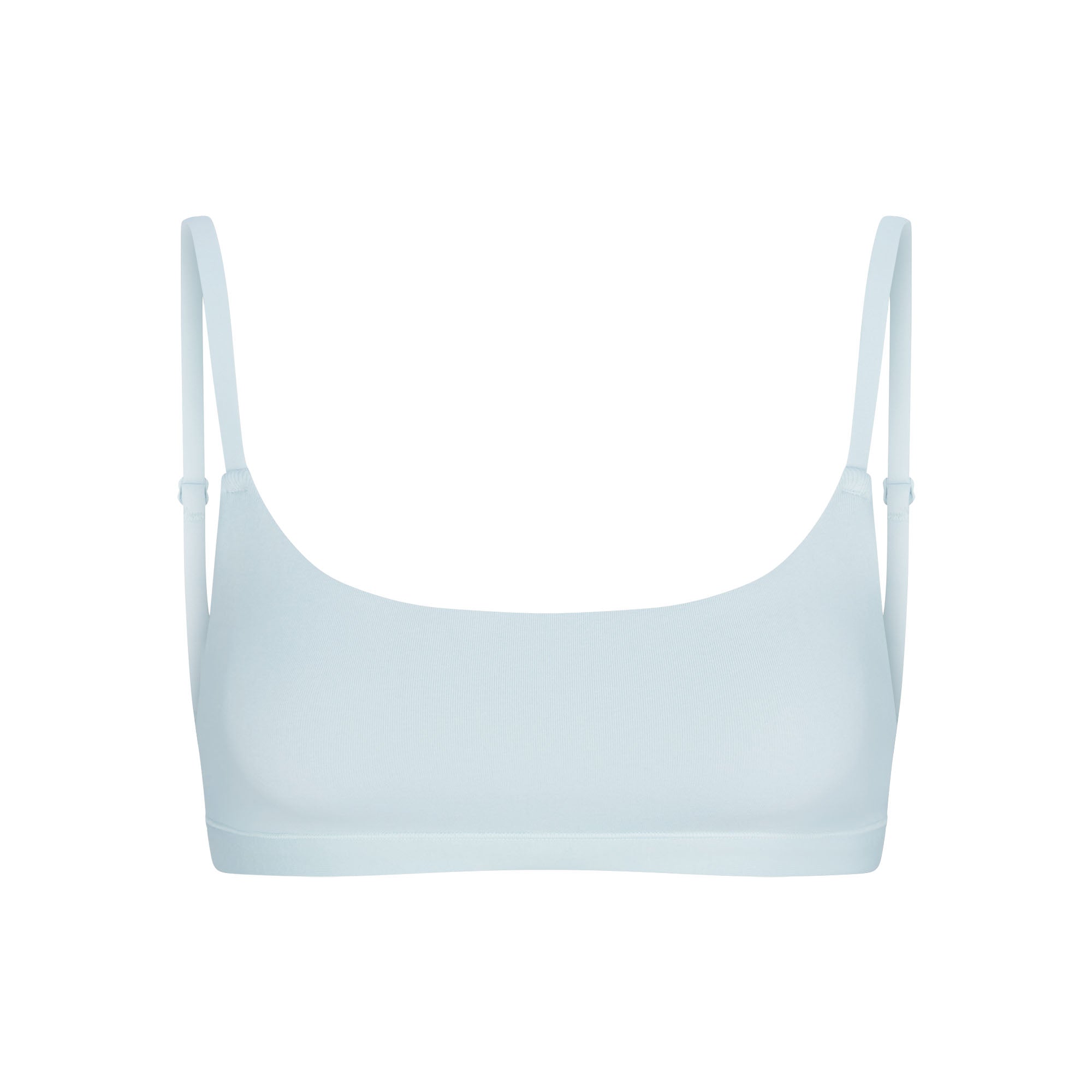 COTTON JERSEY SCOOP BRALETTE | OPAL - Image 5