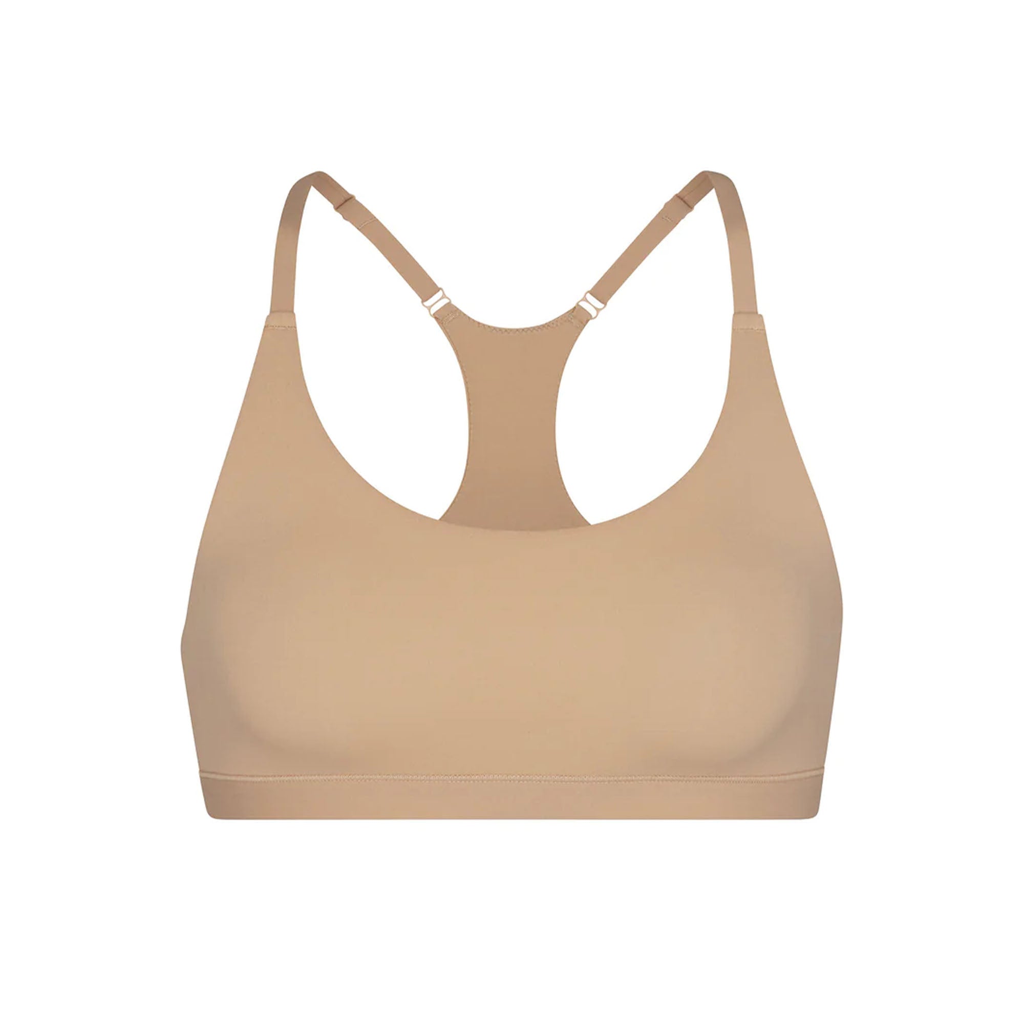 FITS EVERYBODY RACERBACK SCOOP BRALETTE | CLAY - Image 5