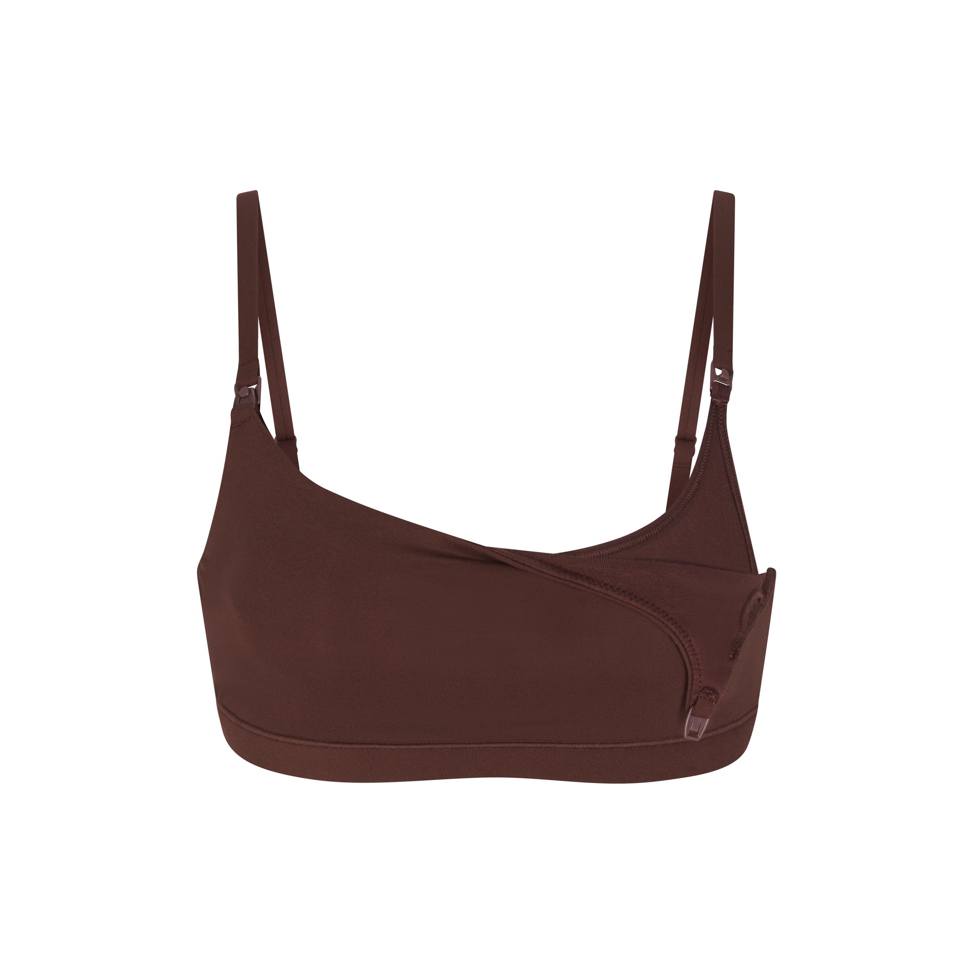 FITS EVERYBODY MATERNITY PUMPING SCOOP BRALETTE | COCOA - Image 5