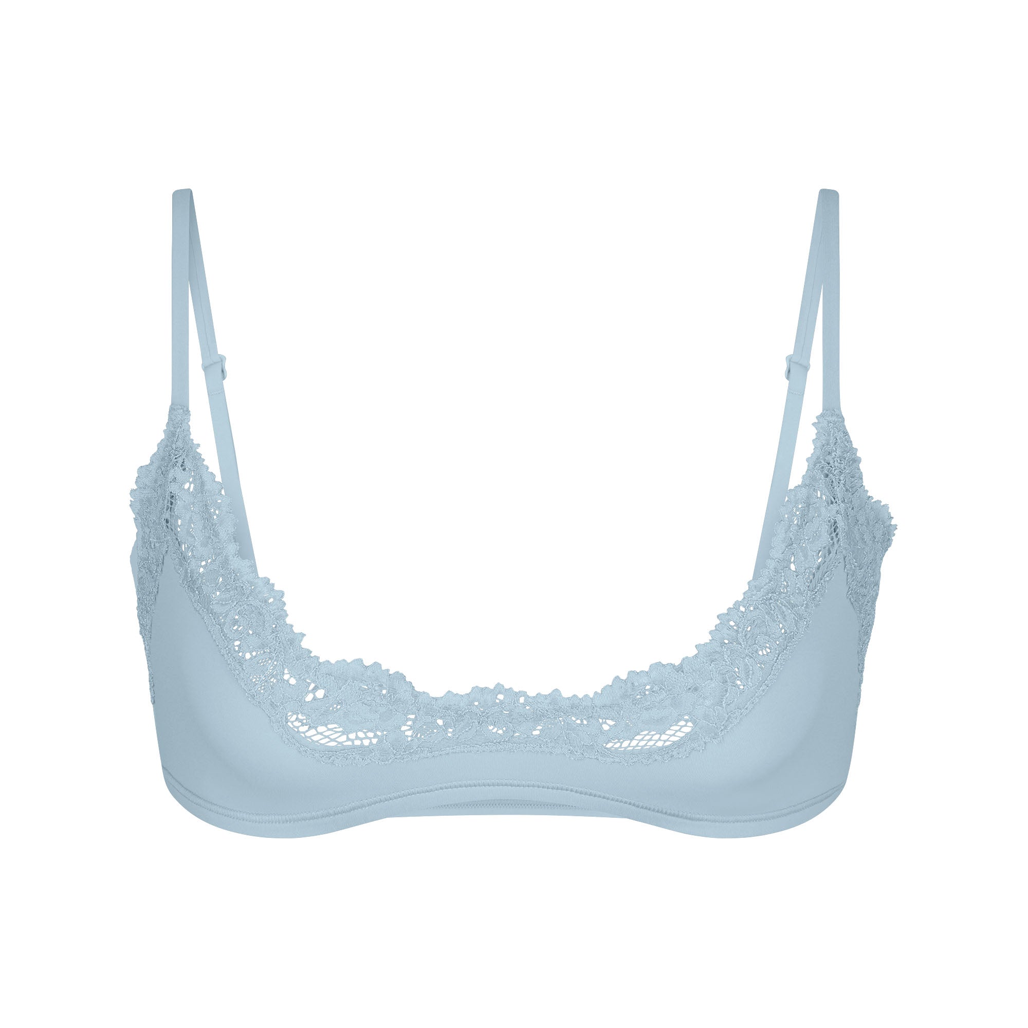 FITS EVERYBODY LACE SCOOP BRALETTE | DENIM - Image 5