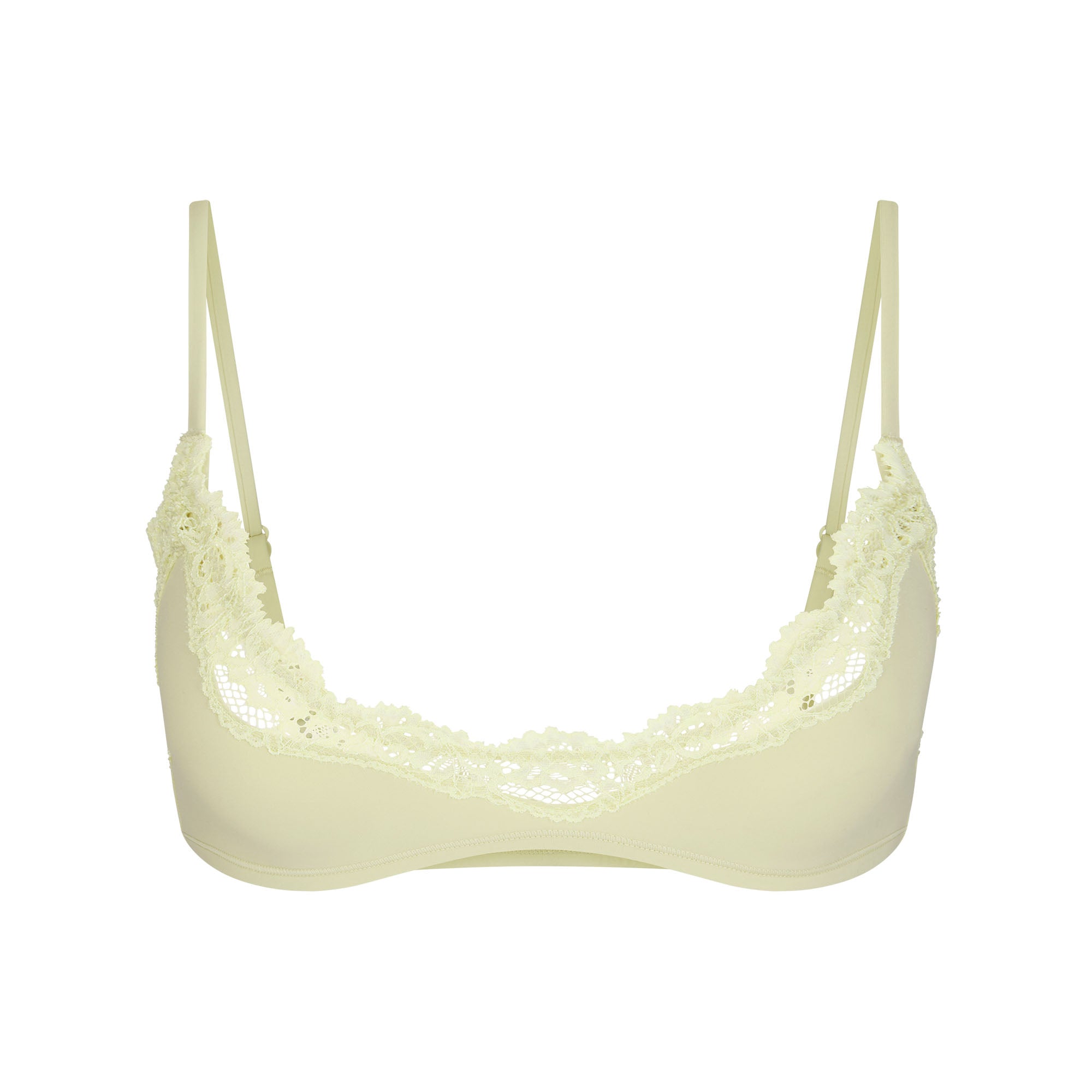 FITS EVERYBODY LACE SCOOP BRALETTE | SAGE - Image 5