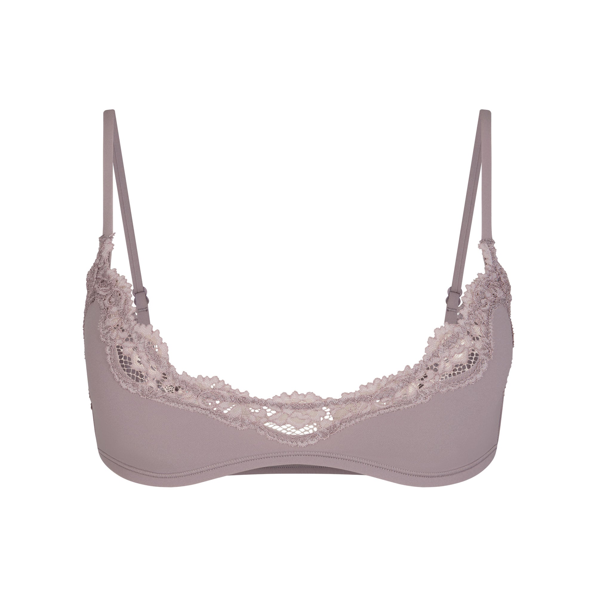 FITS EVERYBODY LACE SCOOP BRALETTE | ZINC - Image 5