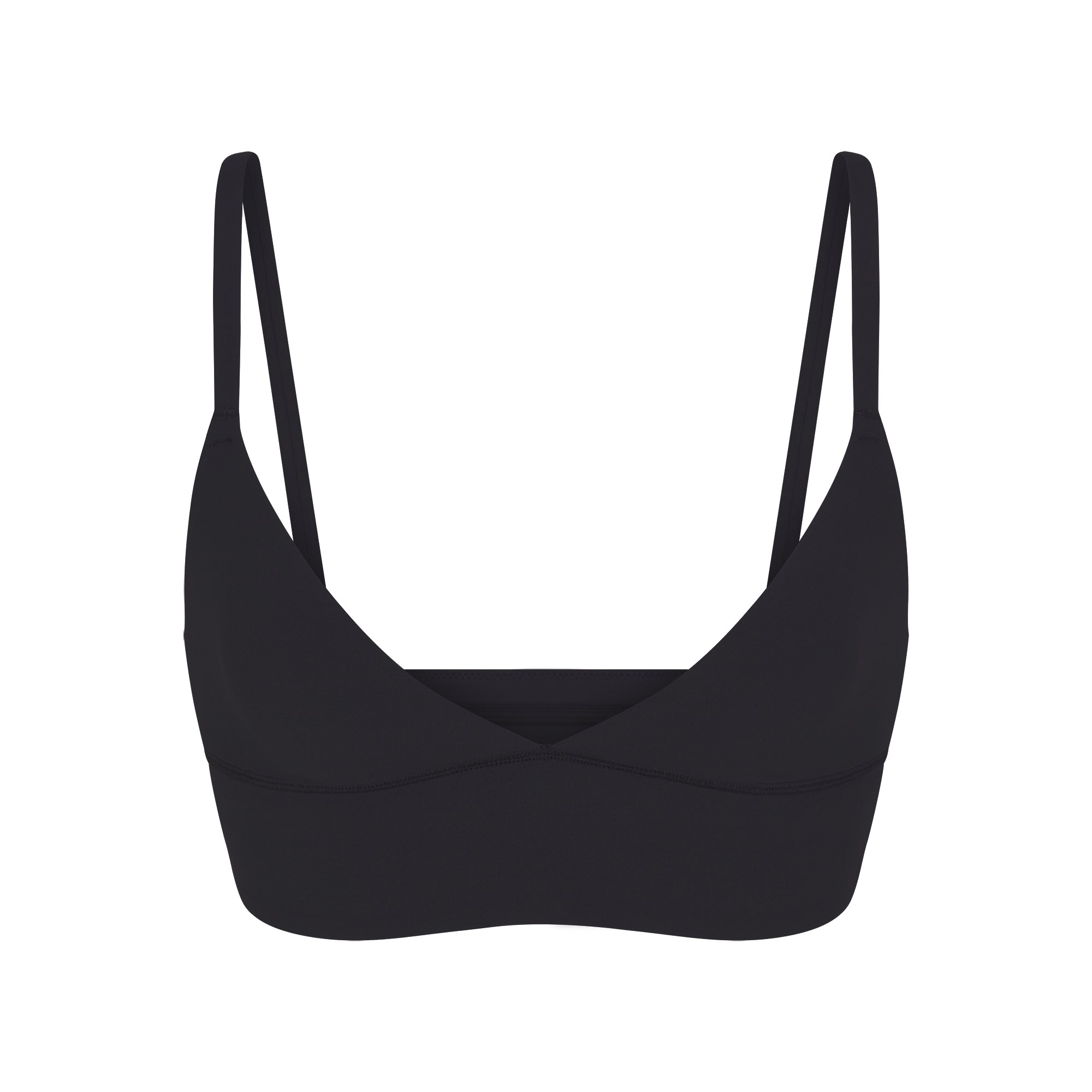 FITS EVERYBODY TRIANGLE LONGLINE BRALETTE | ONYX - Image 5