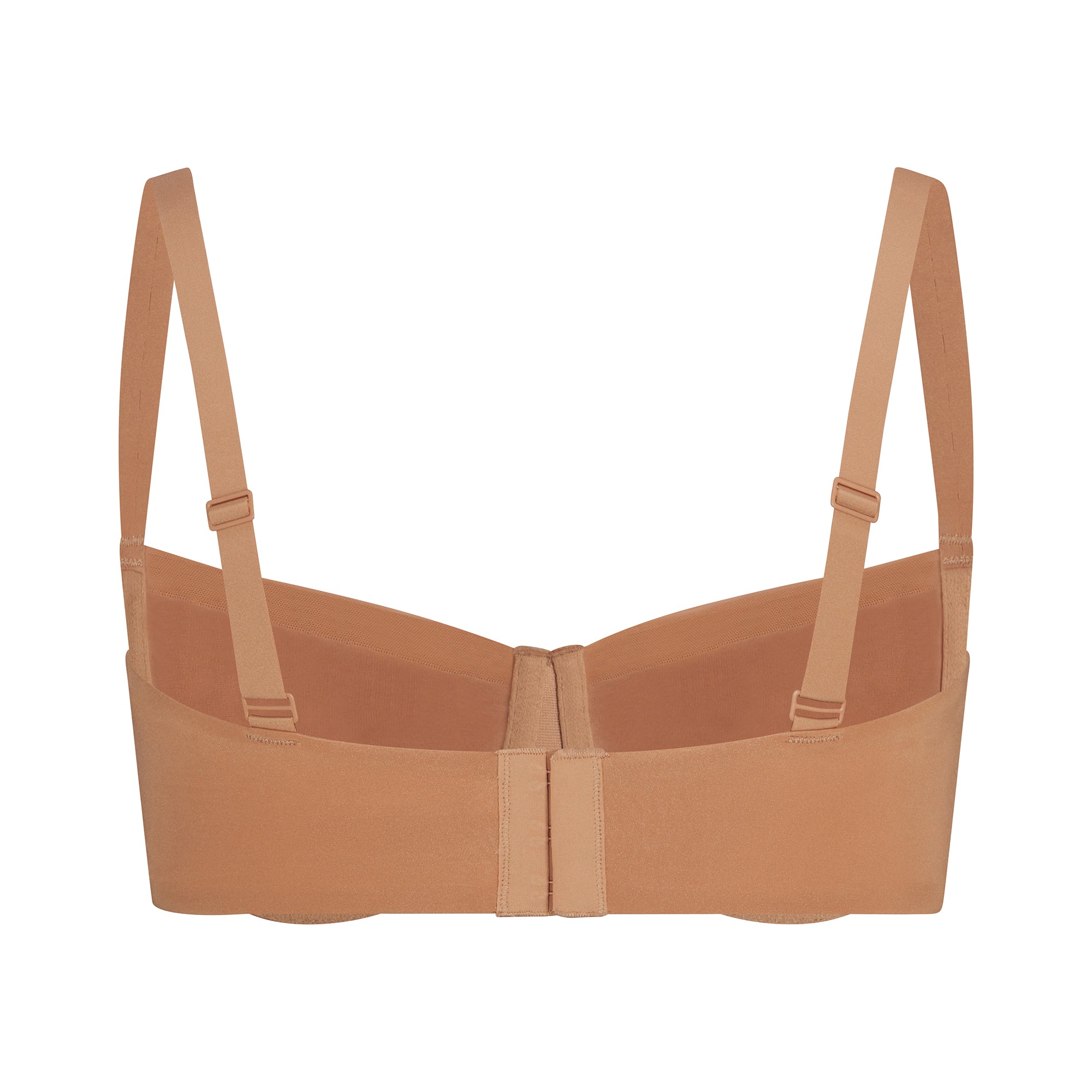NO SHOW UNLINED BALCONETTE BRA | OCHRE - Image 7