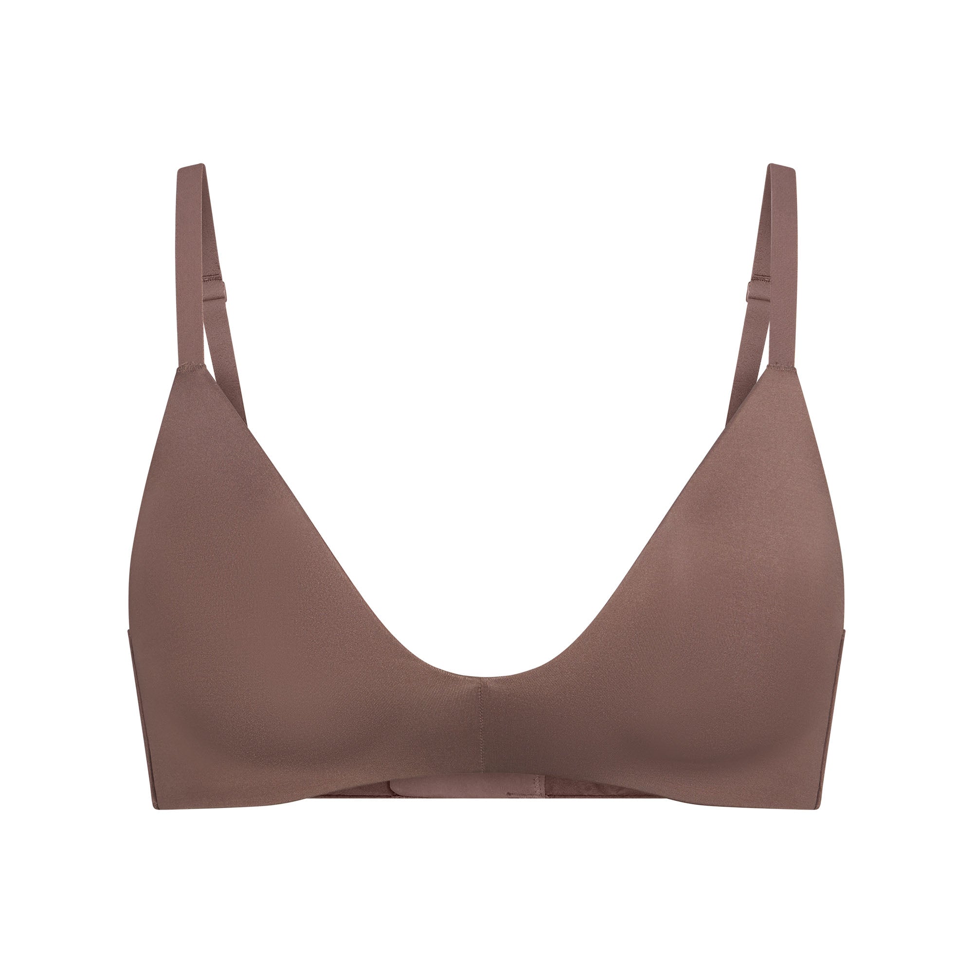 WIRELESS FORM T-SHIRT DEMI BRA | UMBER - Image 5