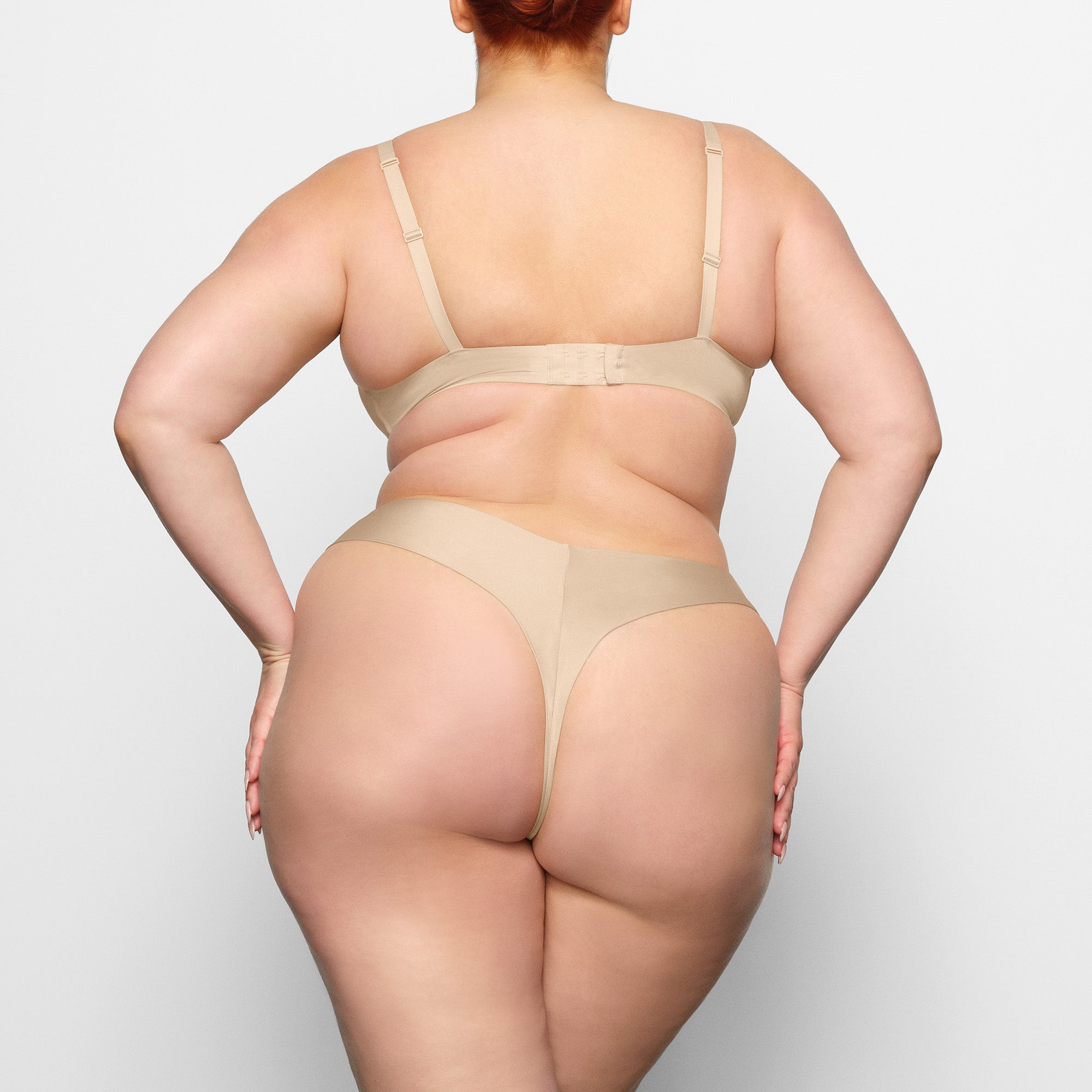 WIRELESS FORM T-SHIRT DEMI BRA | SAND - Image 3