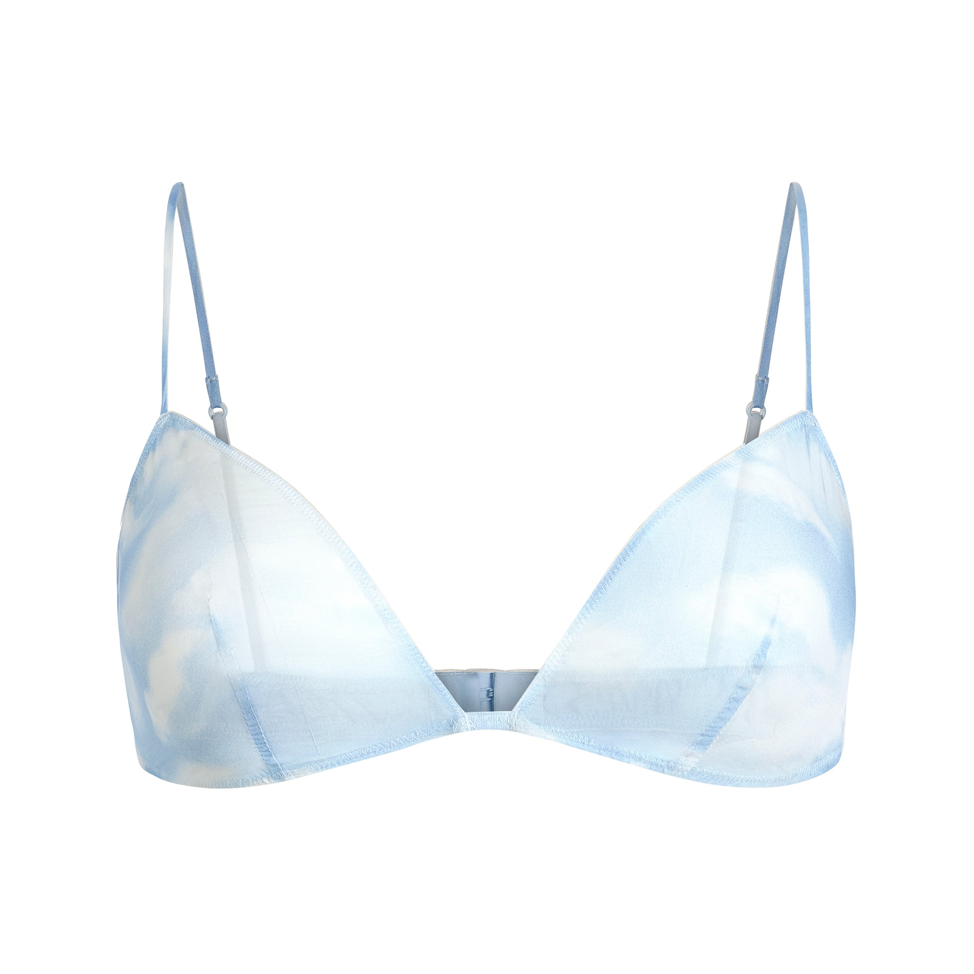 SKIMS ROMANCE TRIANGLE BRALETTE | BLUE QUARTZ CLOUD PRINT - Image 7