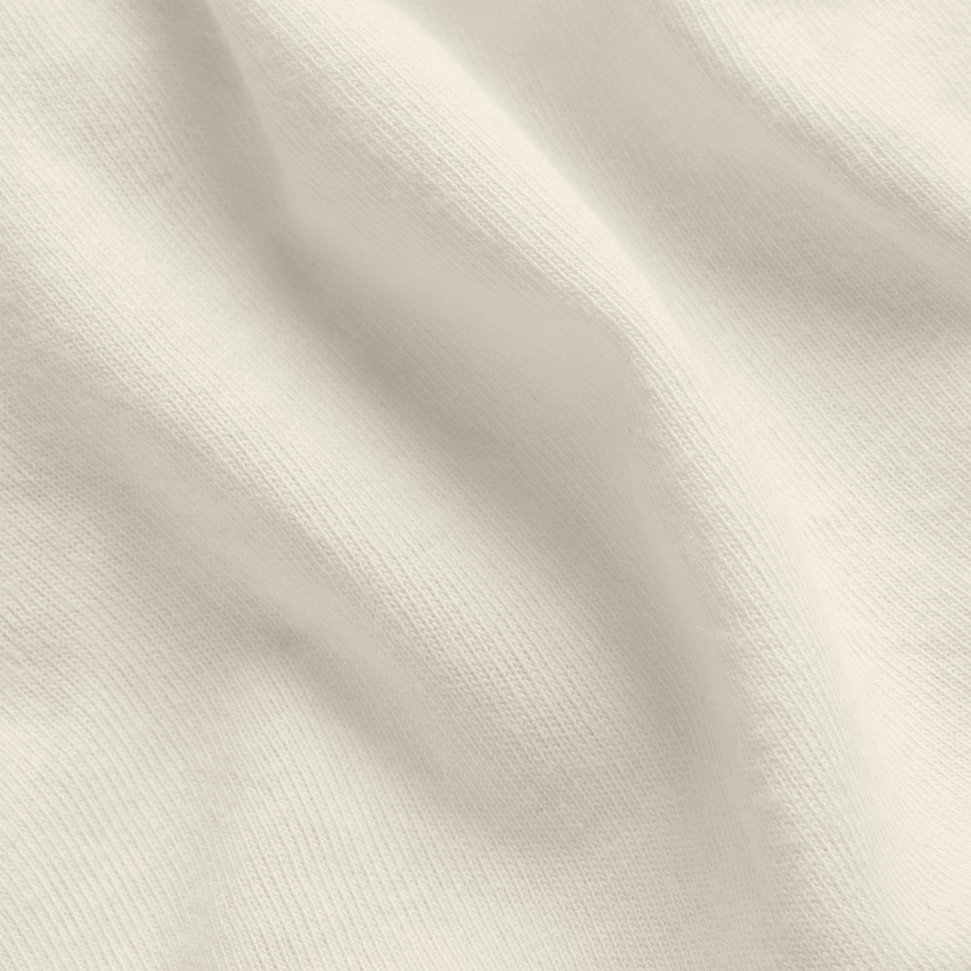 COTTON JERSEY LONG SLEEVE T-SHIRT | BONE - Image 4