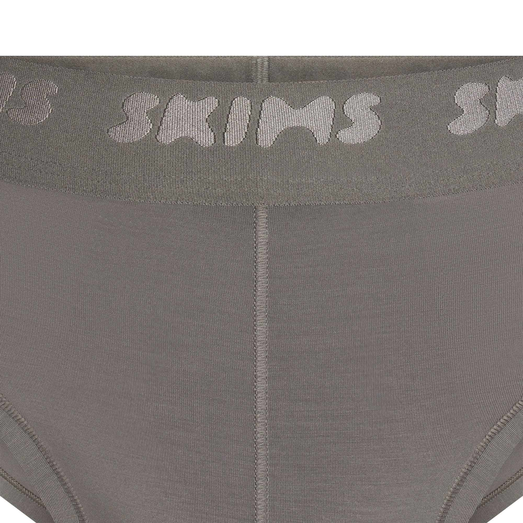 SKIMS STRETCH MENS BRIEF | GUNMETAL - Image 4