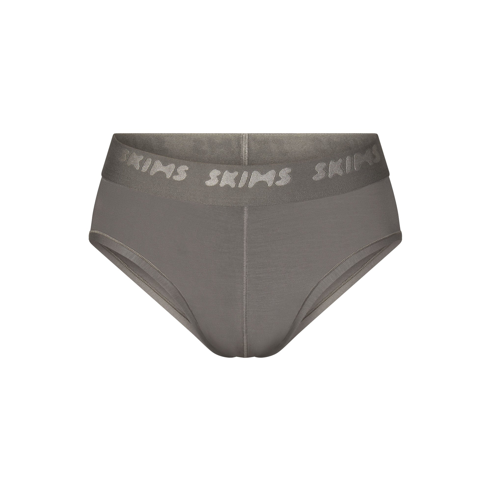 SKIMS STRETCH MENS BRIEF | GUNMETAL - Image 5