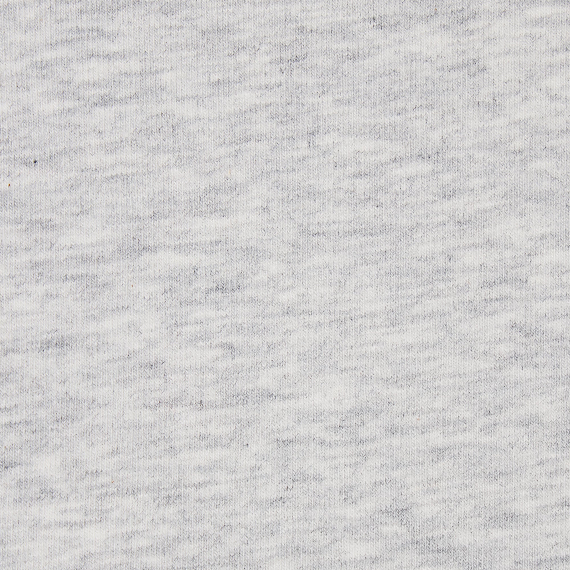 COTTON JERSEY SCOOP NECK LONG SLEEVE TOP | LIGHT HEATHER GREY - Image 4