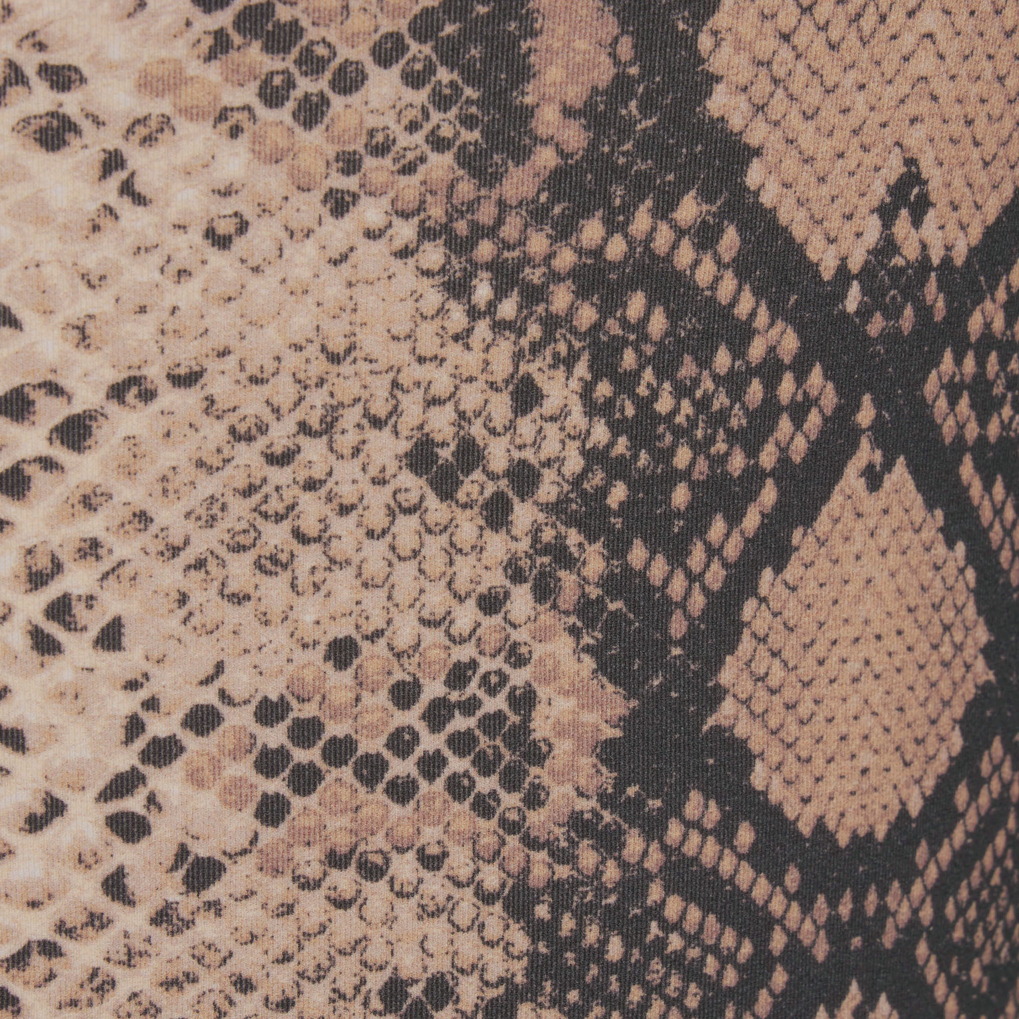 FITS EVERYBODY SCOOP BRALETTE | CLAY SNAKESKIN PRINT - Image 4