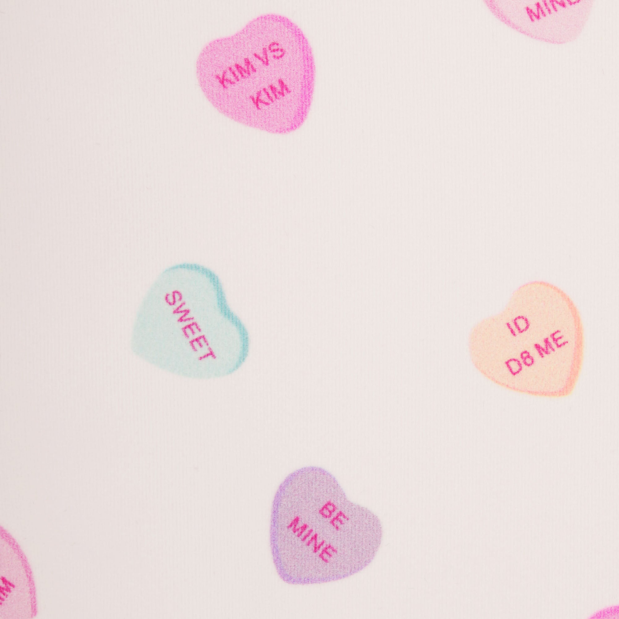 FITS EVERYBODY LACE TRIANGLE CAMI | MARBLE CANDY HEART PRINT - Image 4