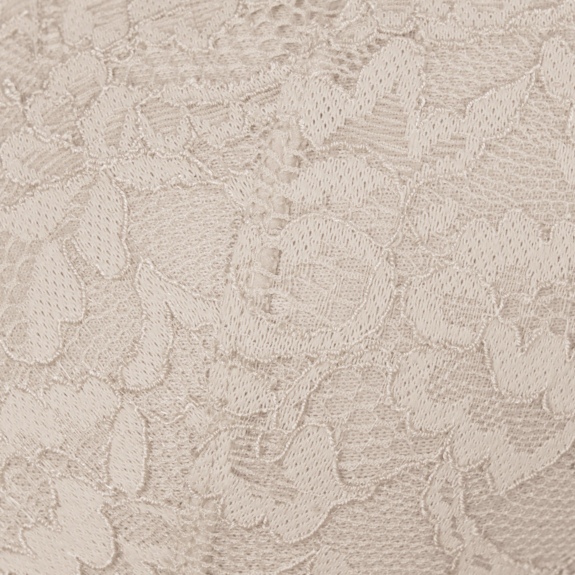 FITS EVERYBODY LACE PUSH-UP BRA | STONE - Image 4