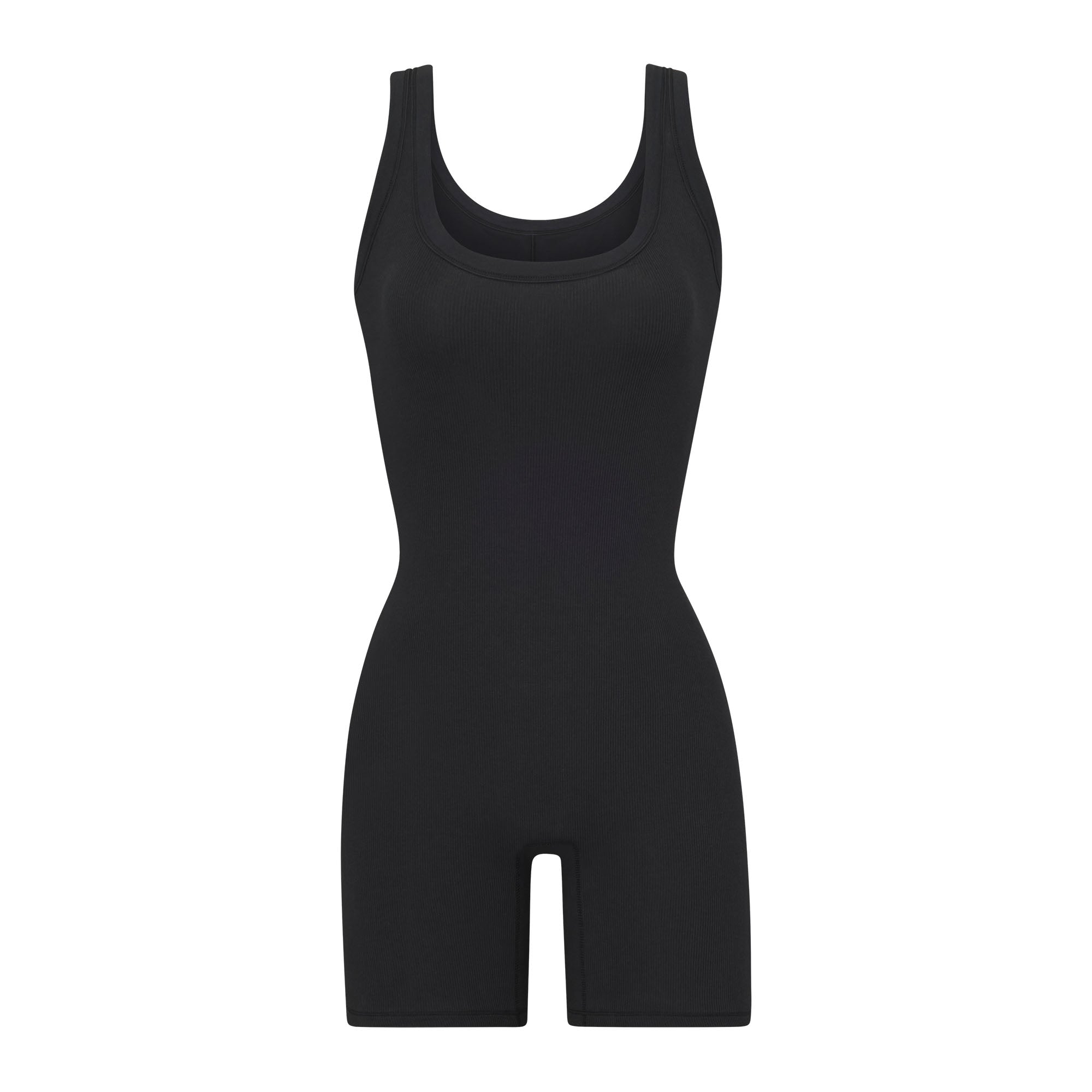 COTTON RIB ONESIE | SOOT - Image 5
