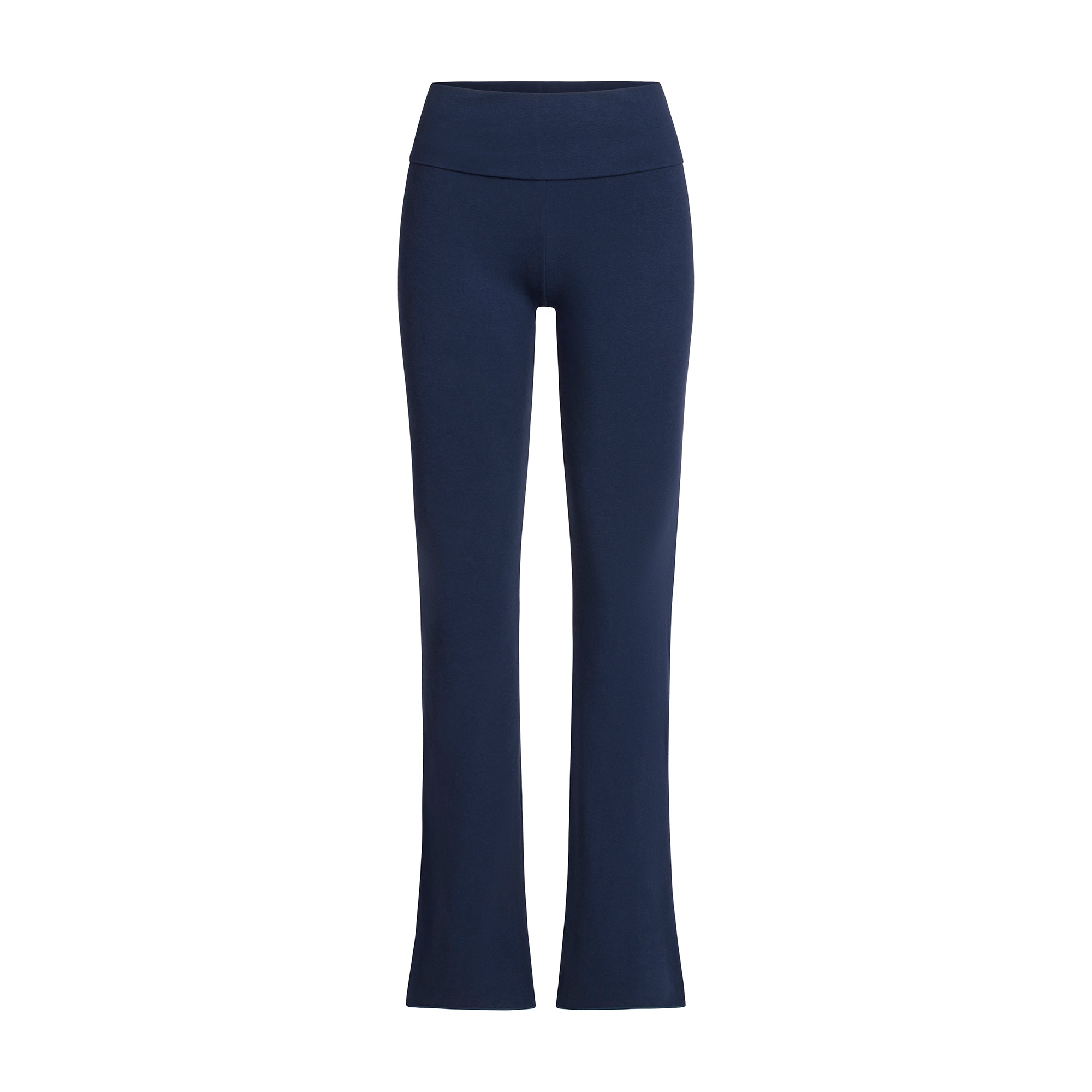 COTTON JERSEY FOLDOVER PANT | NAVY - Image 5