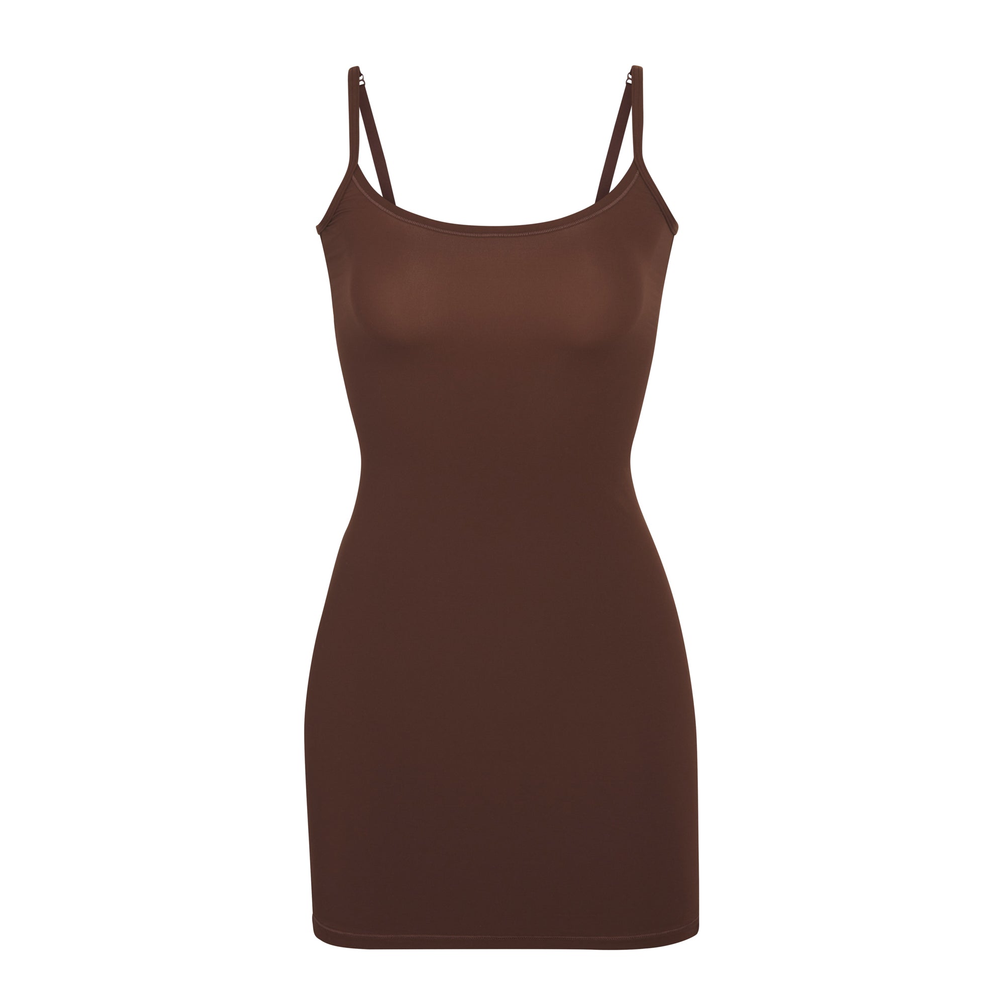 FITS EVERYBODY SLIP DRESS | COCOA - Image 5