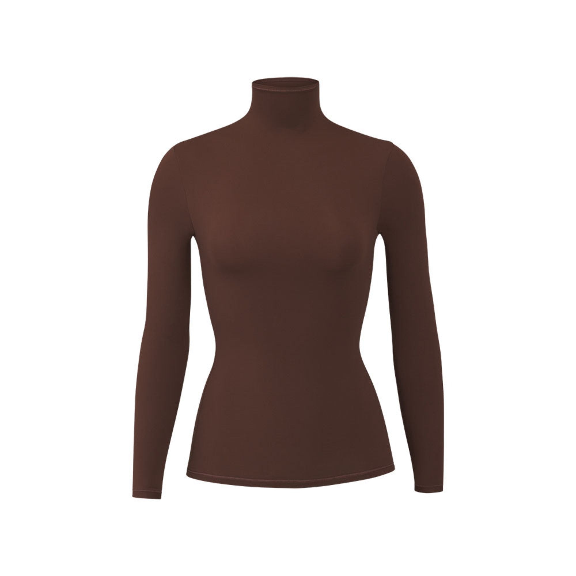 FITS EVERYBODY TURTLENECK TOP | COCOA - Image 5