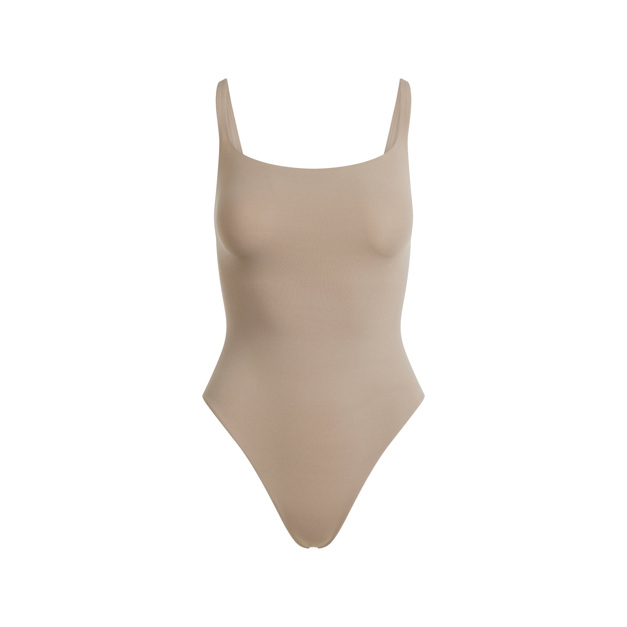 FITS EVERYBODY SQUARE NECK BODYSUIT | TRUFFLE - Image 7