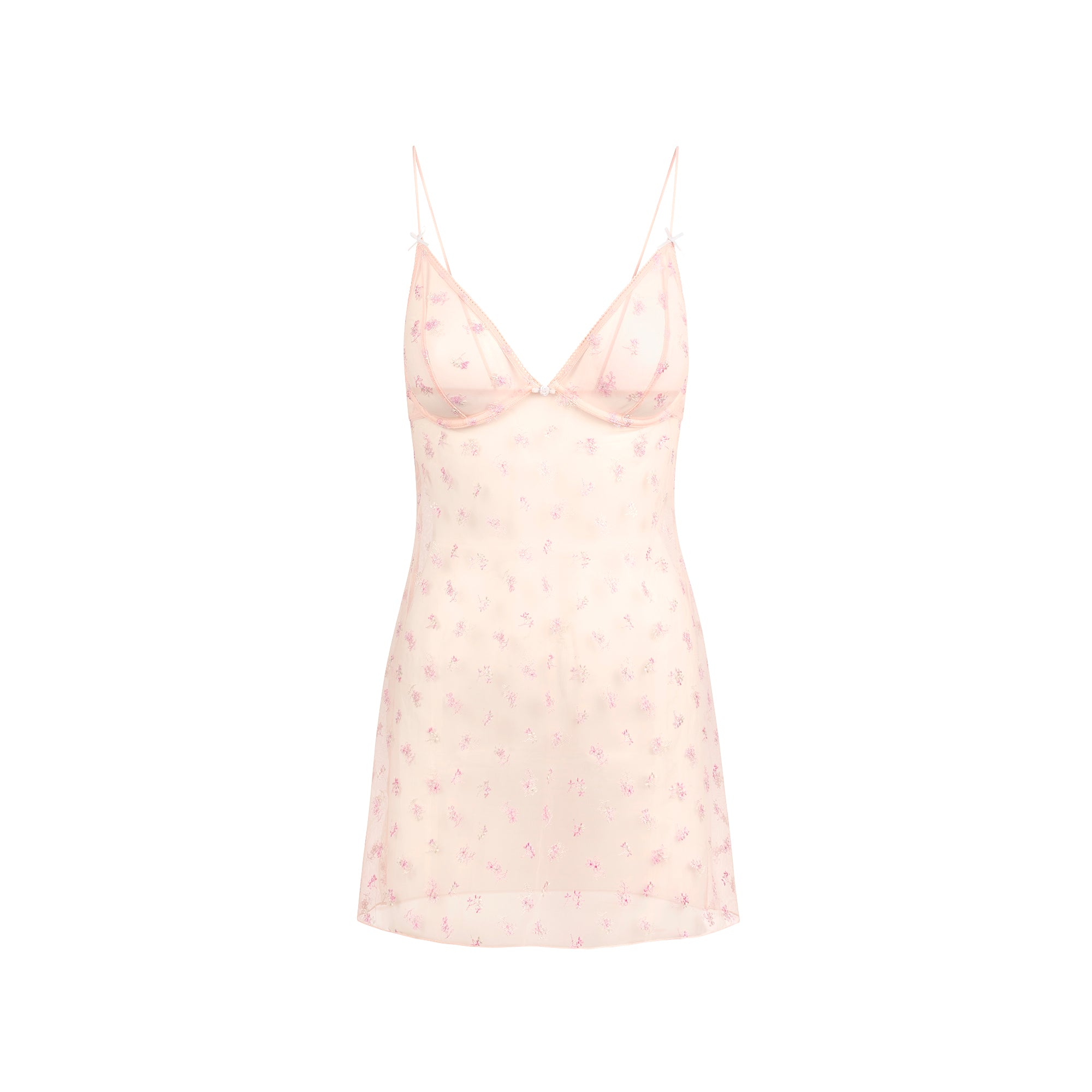 SPRING INTIMATES UNDERWIRE SLIP DRESS | PRIMROSE MULTI TULLE - Image 5