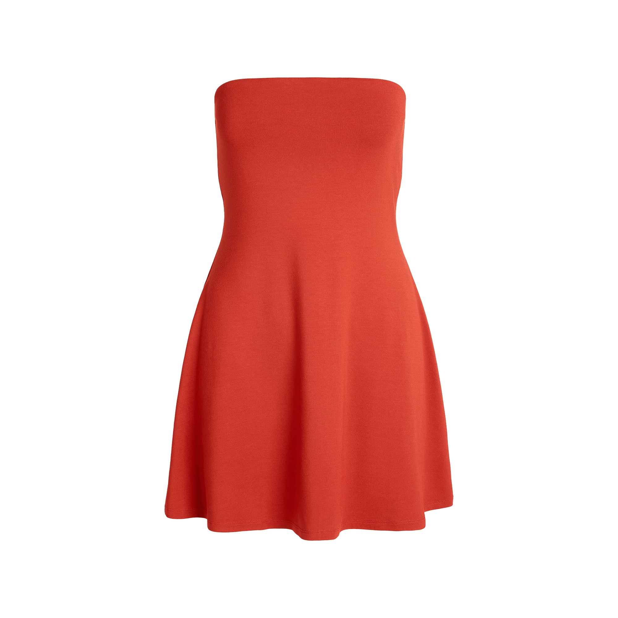 SMOOTH LAYERS STRAPLESS MINI DRESS | TERRA - Image 5