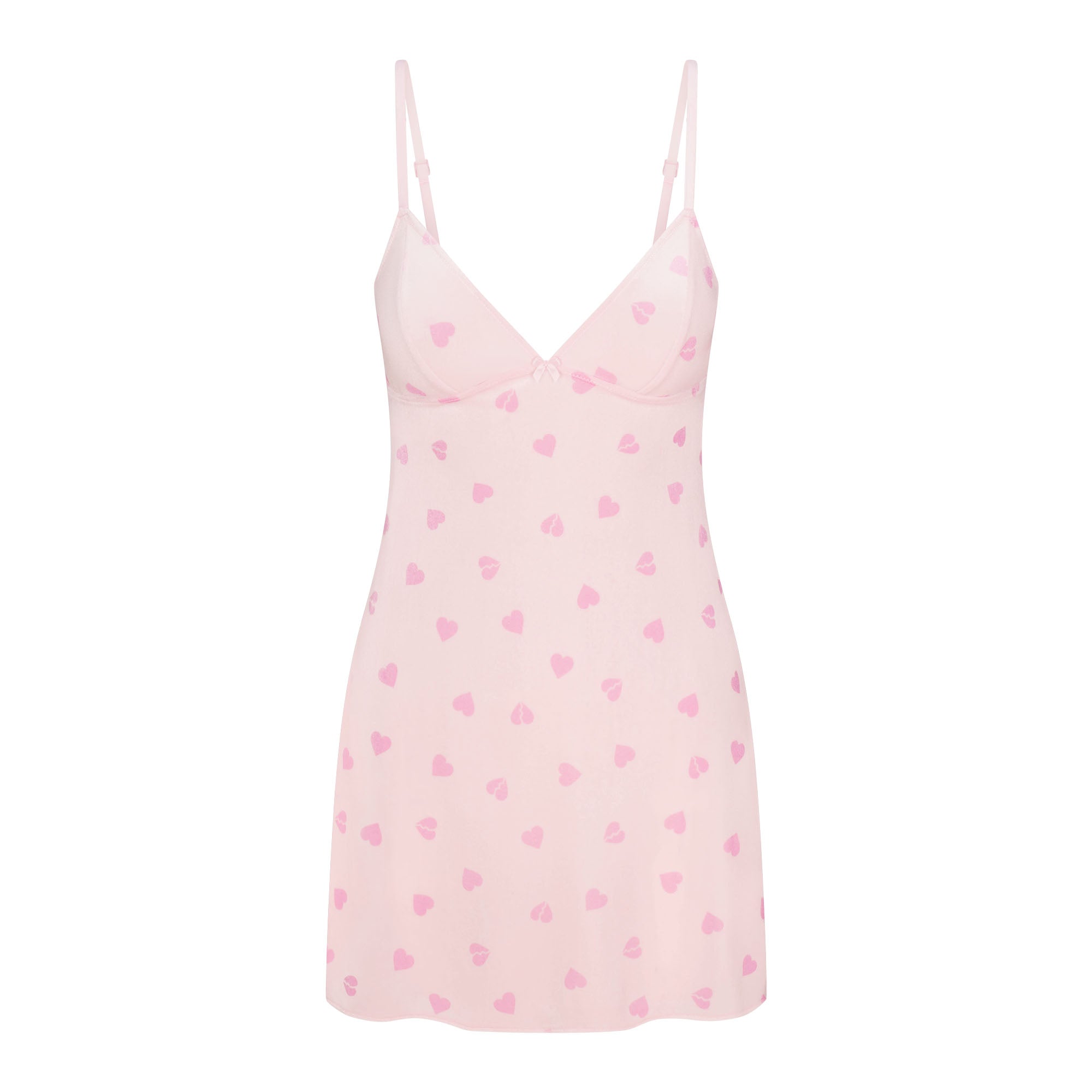 VELVET LACE SLIP DRESS | CHERRY BLOSSOM HEART BREAKER - Image 5