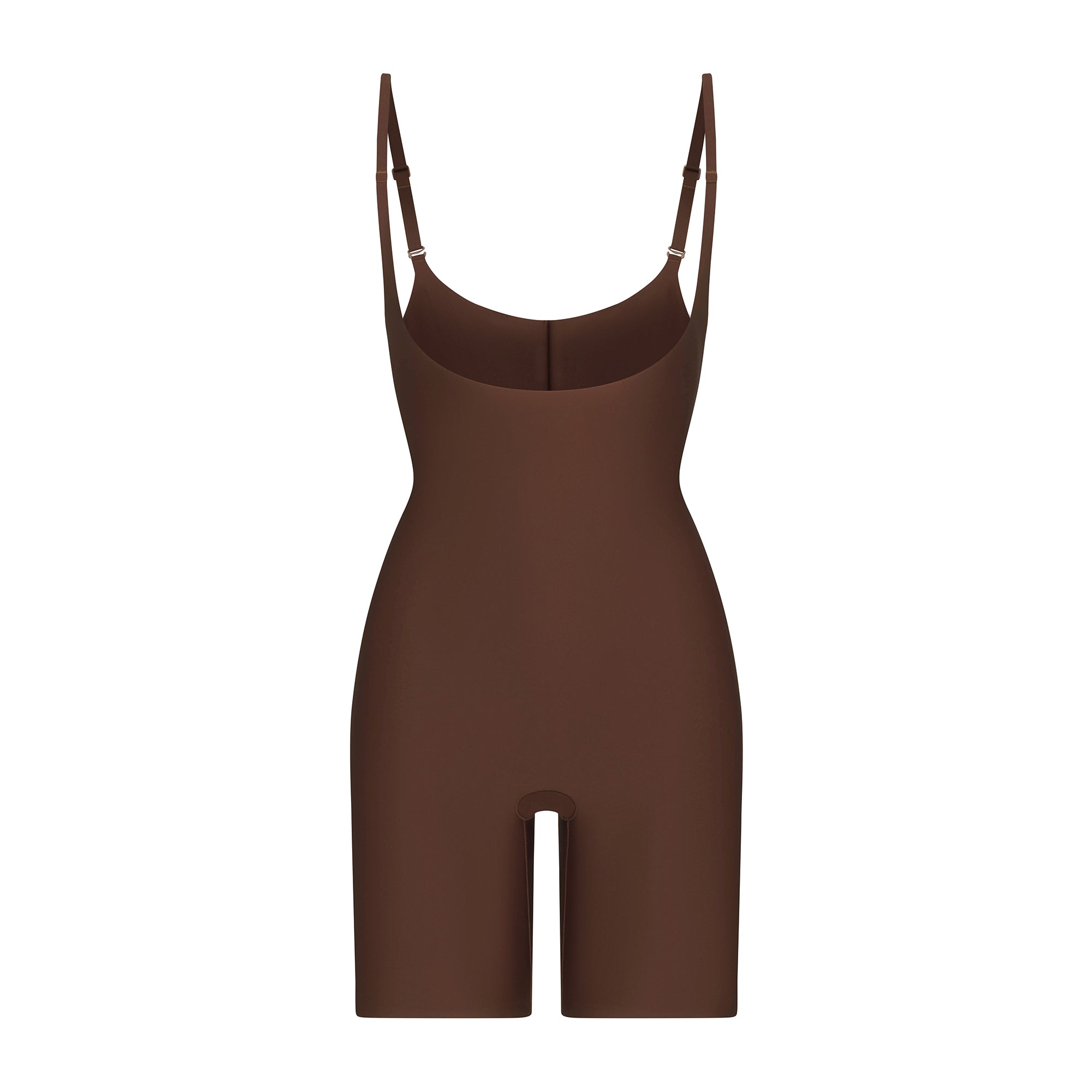 SKIMS BODY BUTT ENHANCING OPEN BUST PADDED BODYSUIT | COCOA - Image 8