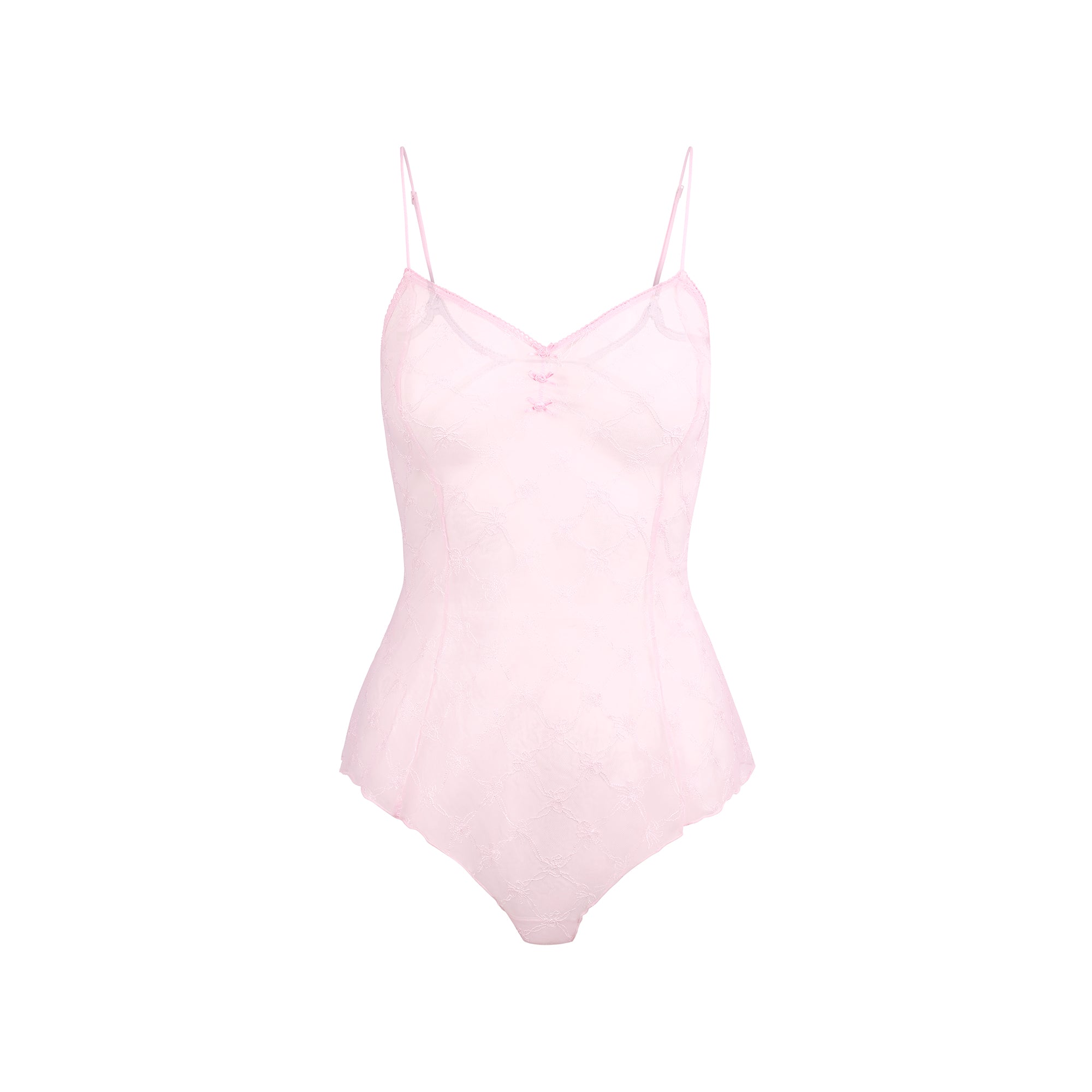 SPRING INTIMATES TEDDY | CHERRY BLOSSOM BOW TULLE - Image 5