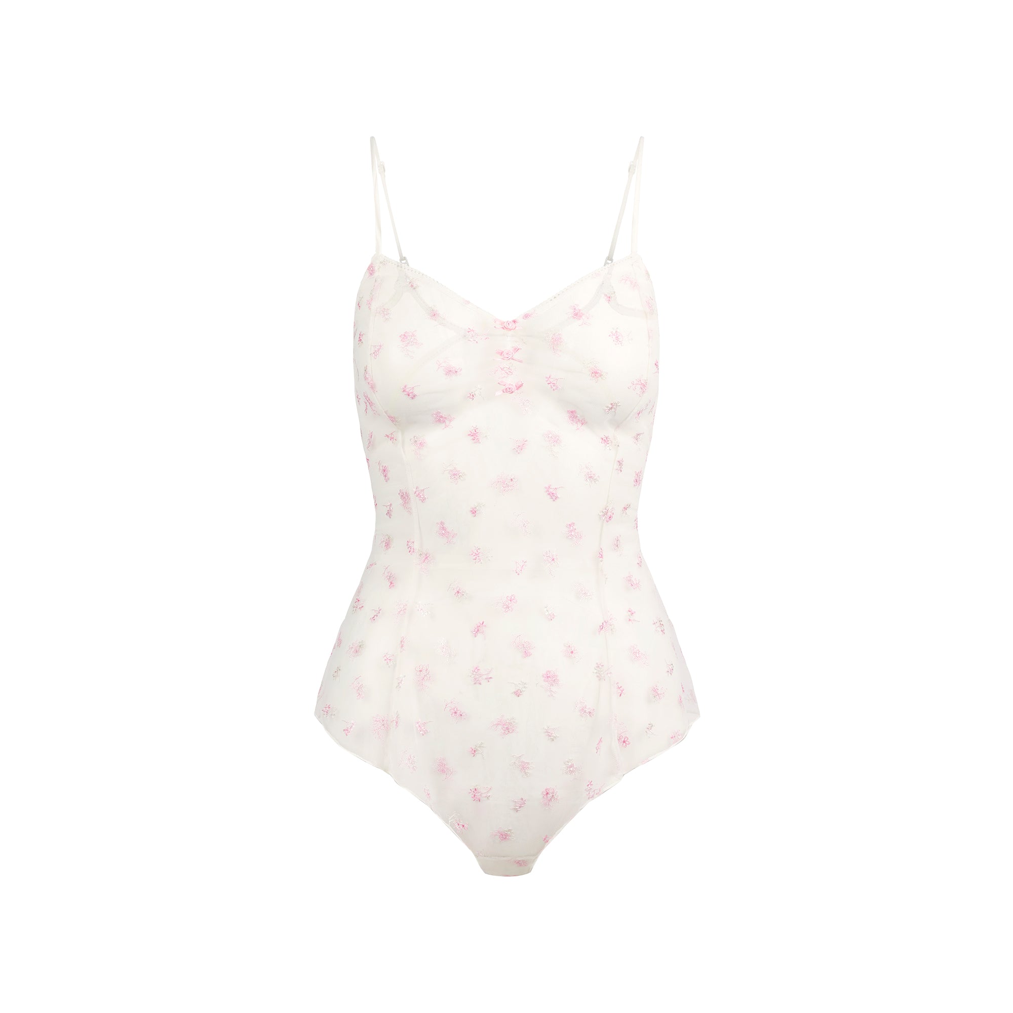 SPRING INTIMATES TEDDY | MARBLE MULTI TULLE - Image 5
