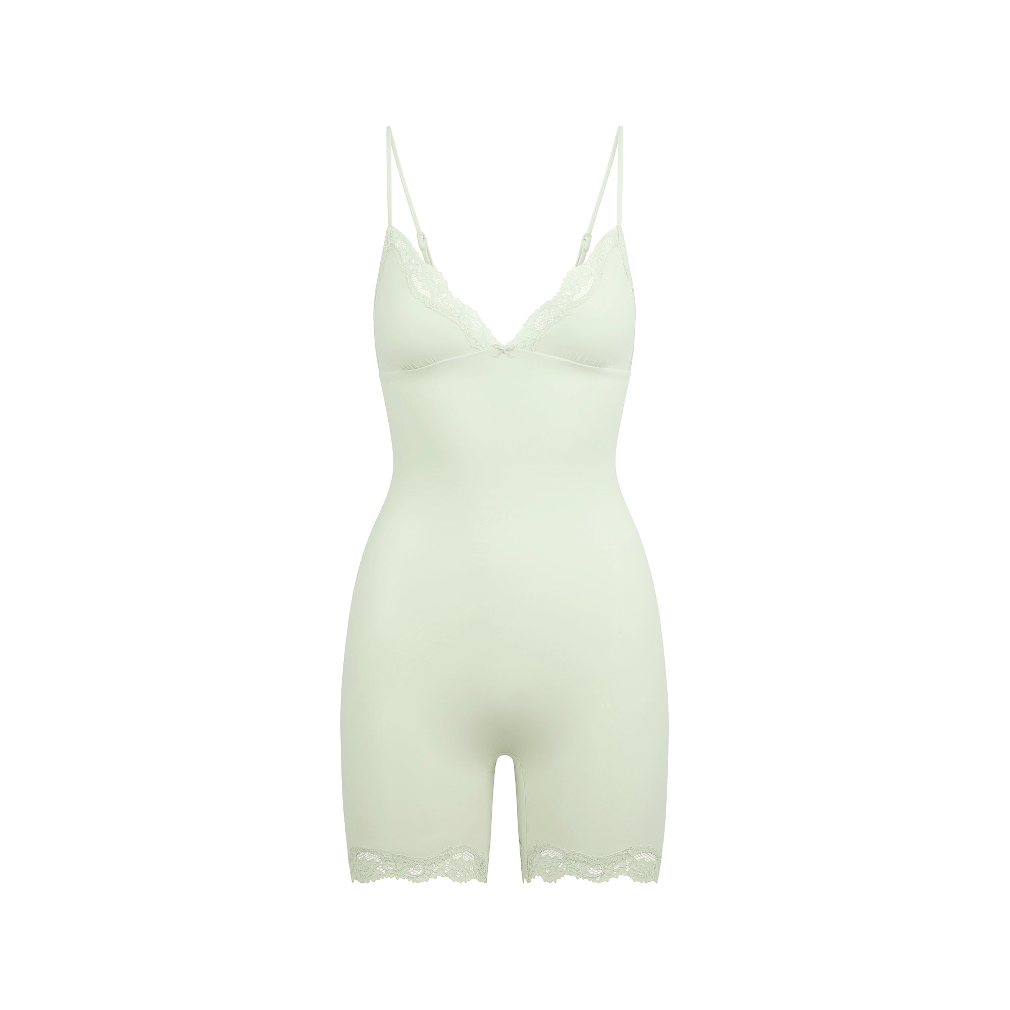 FITS EVERYBODY LACE TRIANGLE ONESIE | SPEARMINT - Image 5