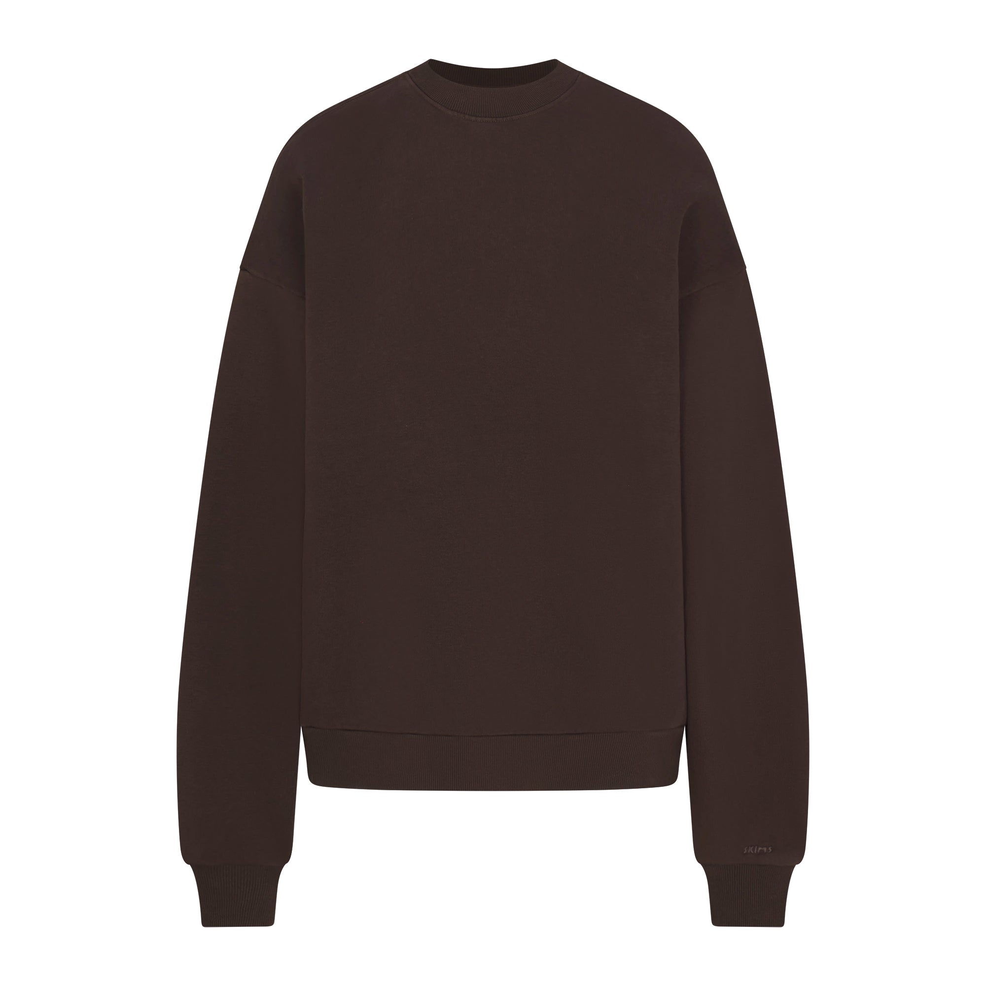 BOYFRIEND FLEECE CREWNECK | ESPRESSO - Image 6