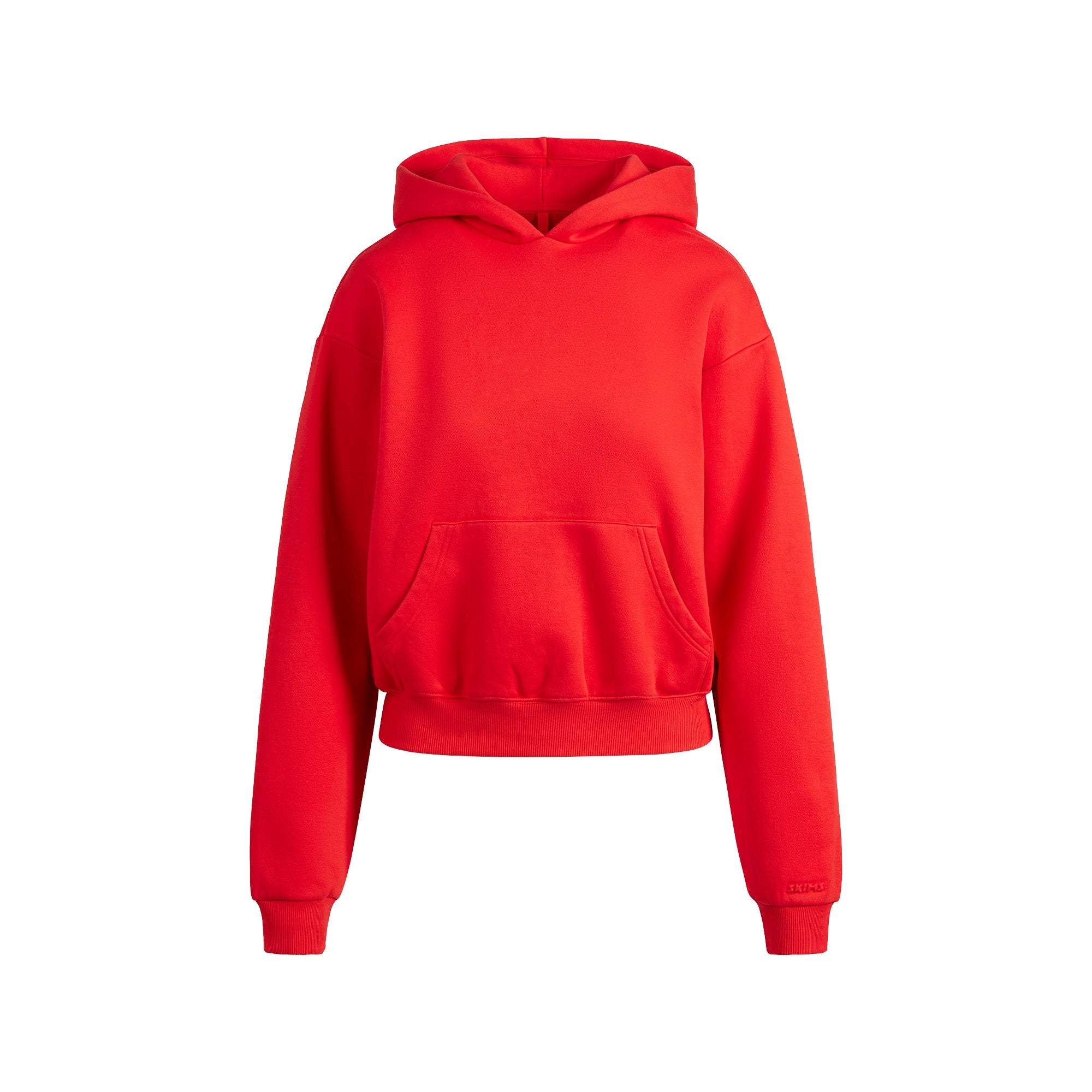 COTTON FLEECE CLASSIC HOODIE | RUBY - Image 6