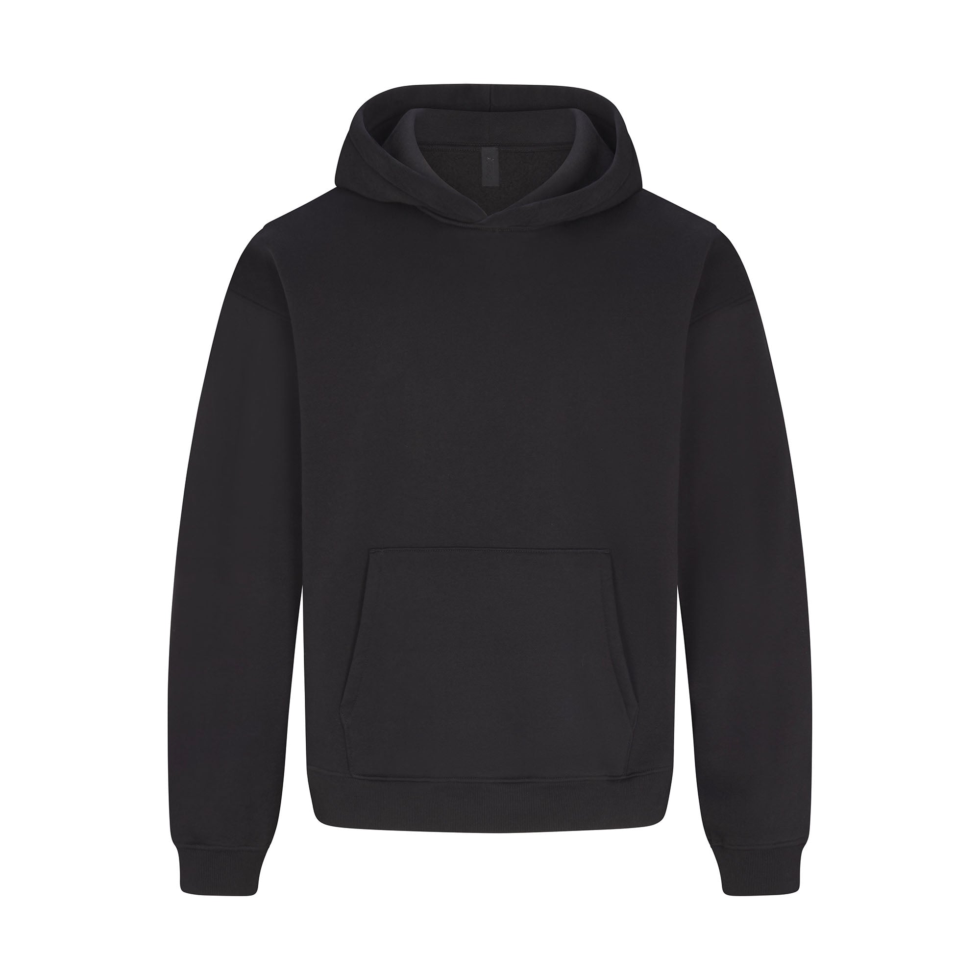 FLEECE LOUNGE MENS RELAXED HOODIE | WASHED ONYX - Image 6